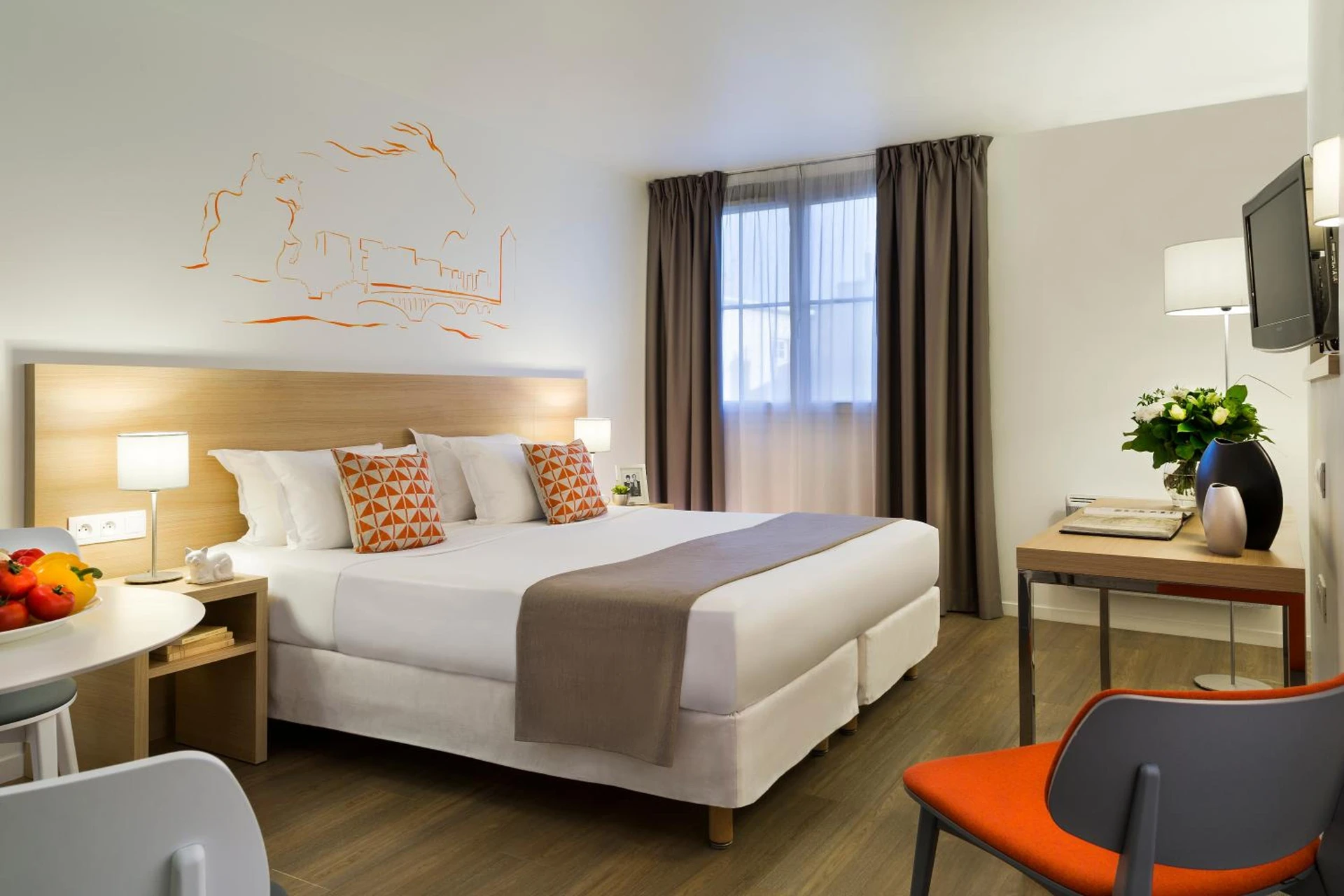 Chambre disponible pour un séminaire d'entreprise à Citadines Presqu'île Lyon - Lyon