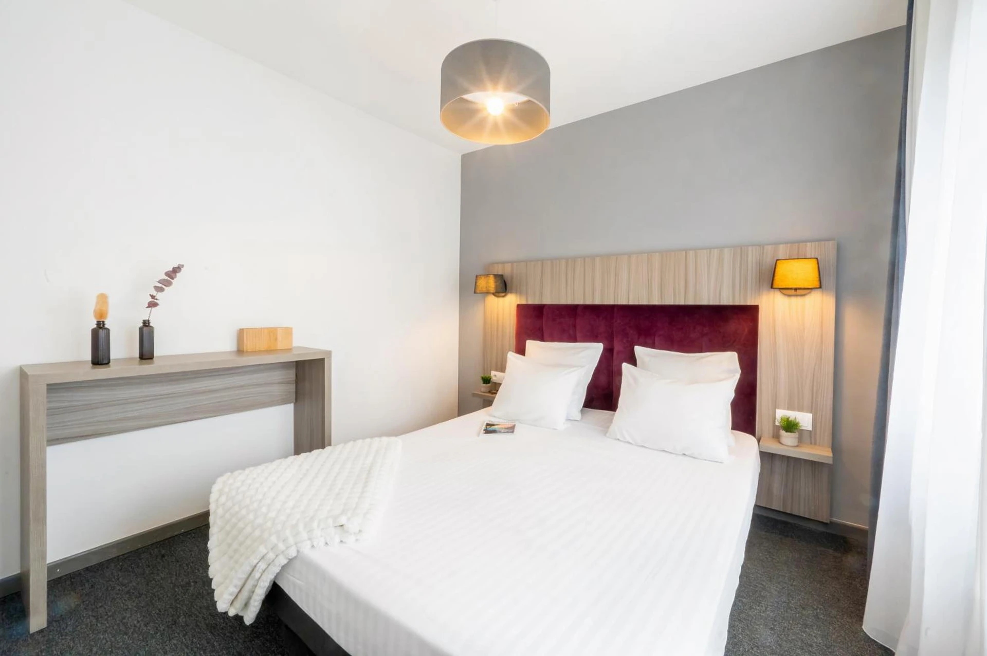 Chambre disponible pour un séminaire d'entreprise à Nemea Appart Hotel Elypseo Strasbourg Port - Strasbourg