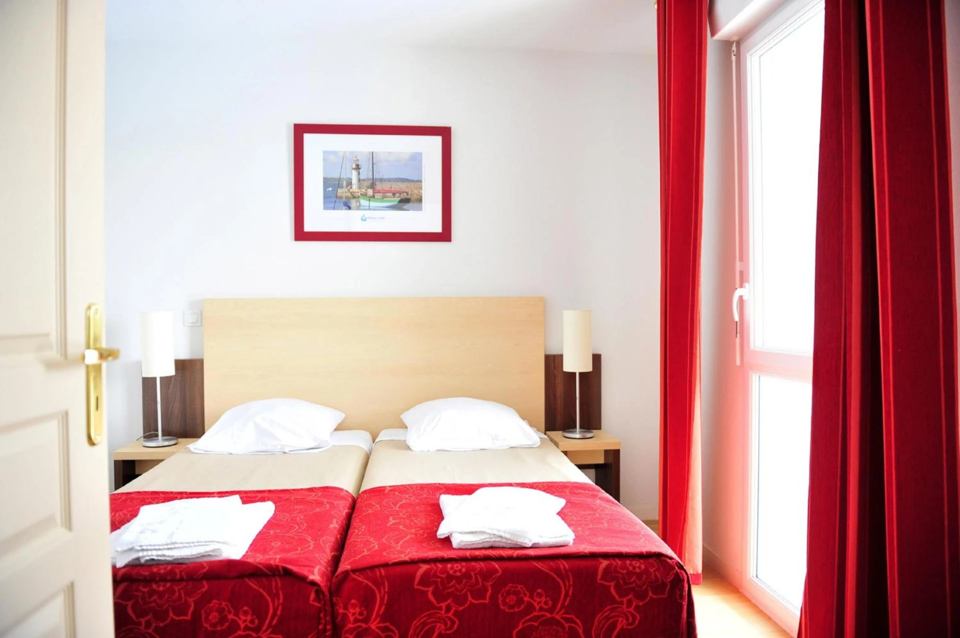 Chambre disponible pour un séminaire d'entreprise à Résidence Goélia La Grande Plage - Saint-Gilles-Croix-de-Vie