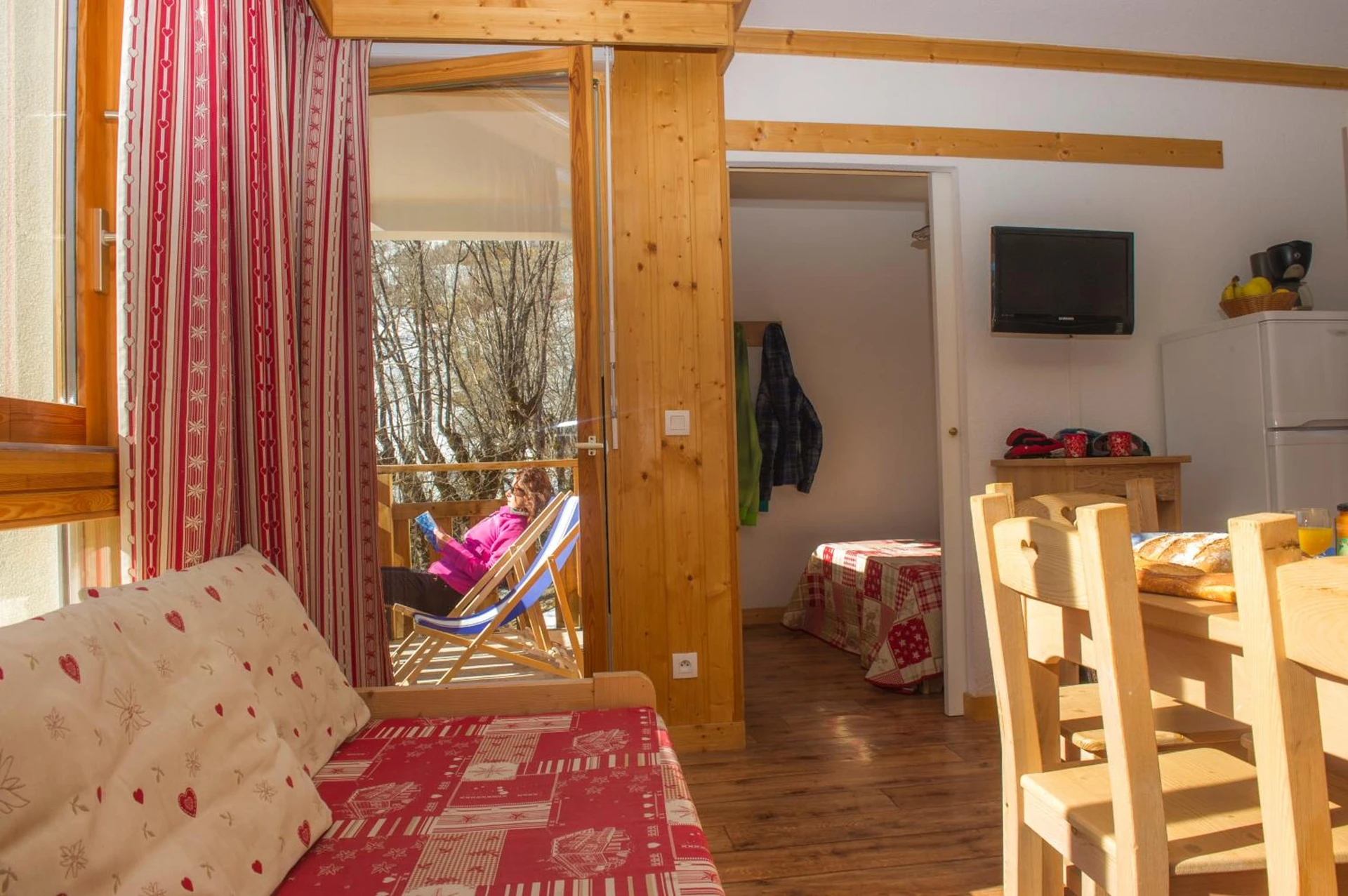 Chambre disponible pour un séminaire d'entreprise à Résidence Goélia Le Balcon des Neiges - Saint-Sorlin-d'Arves