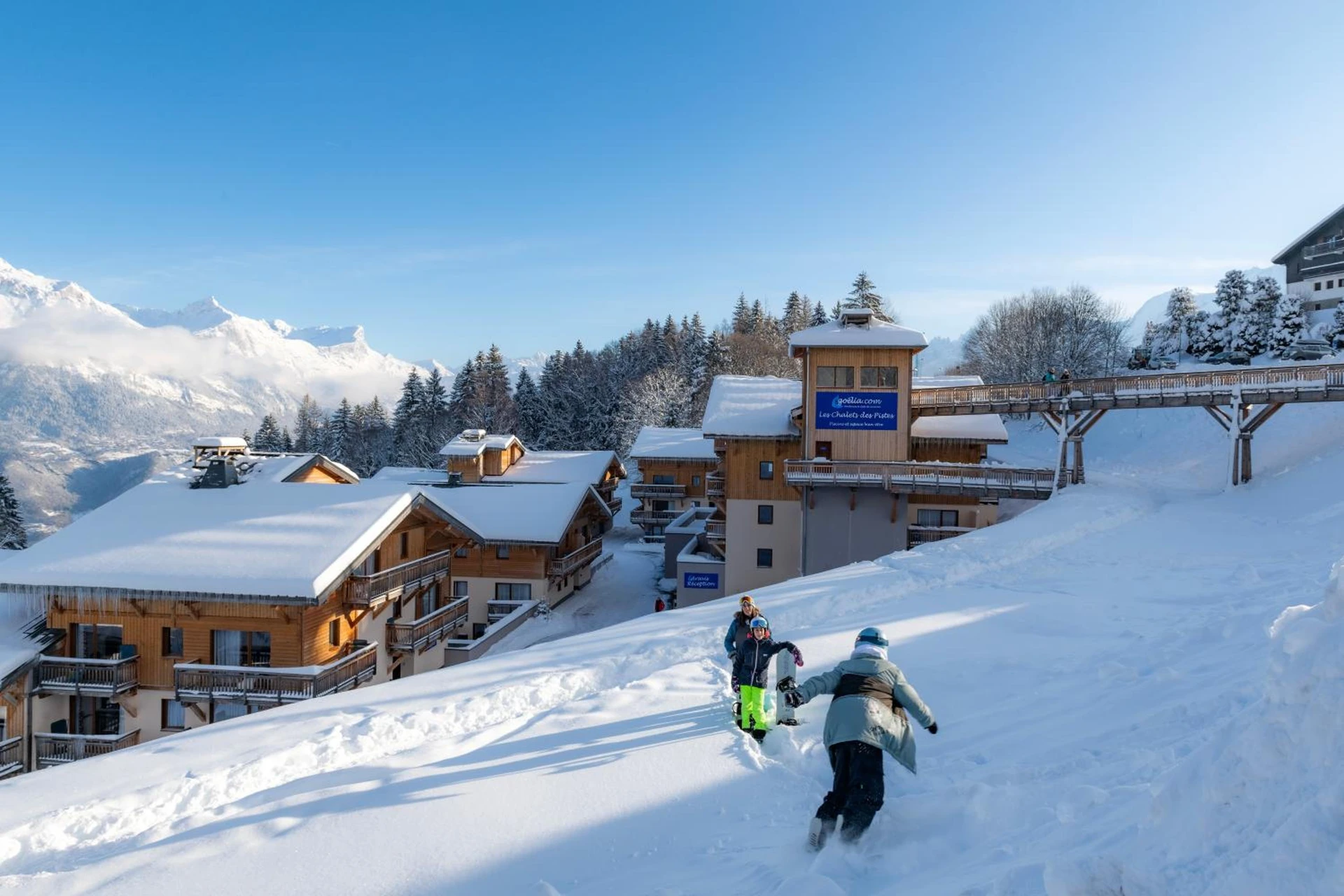 Ambiance de travail pour séminaire d'entreprise à Goélia Les Chalets des Pistes - Combloux