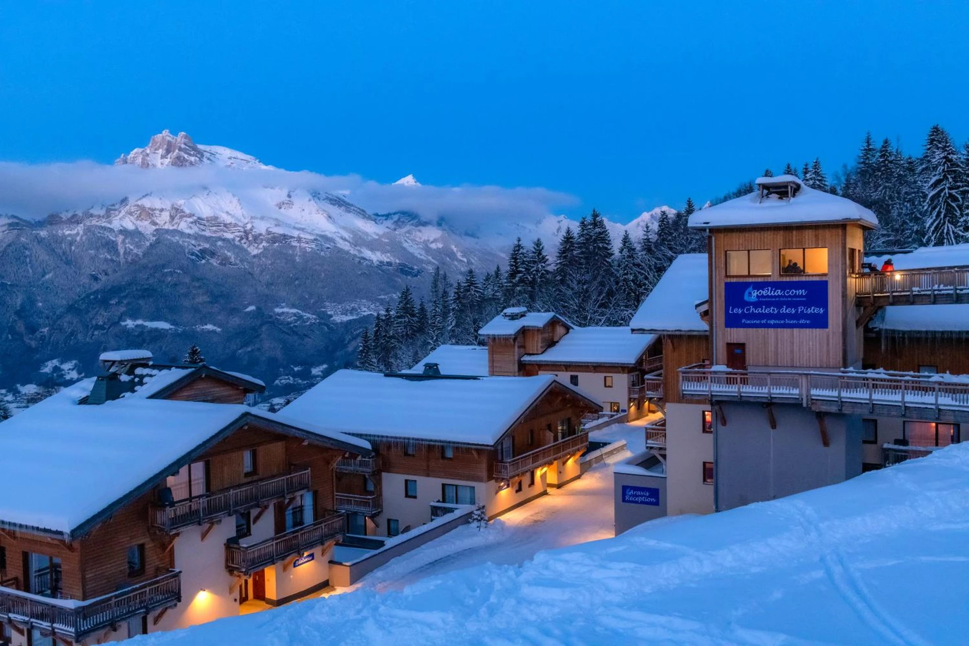 Lieu convivial pour un séminaire d'entreprise à Goélia Les Chalets des Pistes - Combloux - En savoir plus 