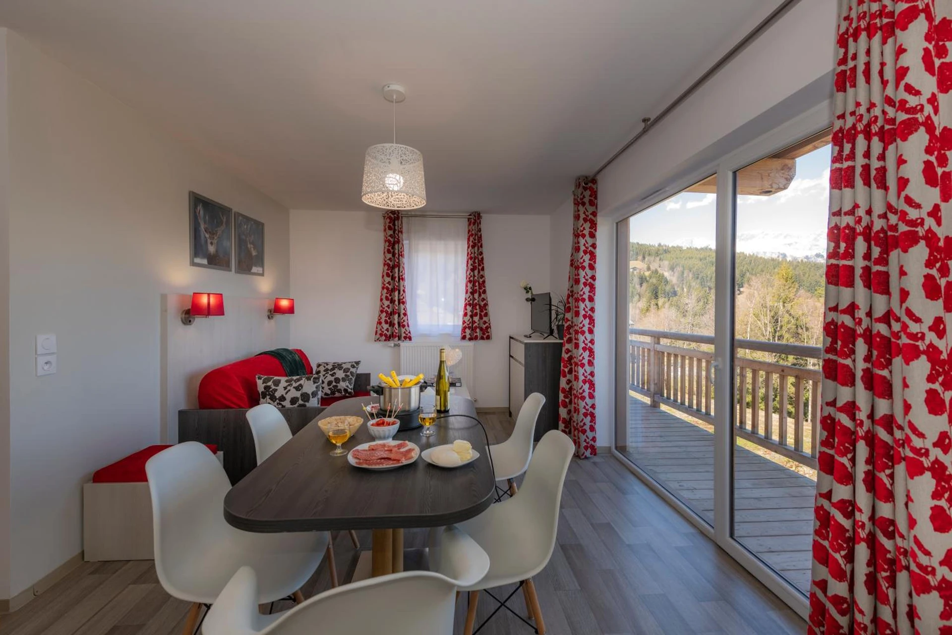 Chambre disponible pour un séminaire d'entreprise à Goélia Les Chalets des Pistes - Combloux