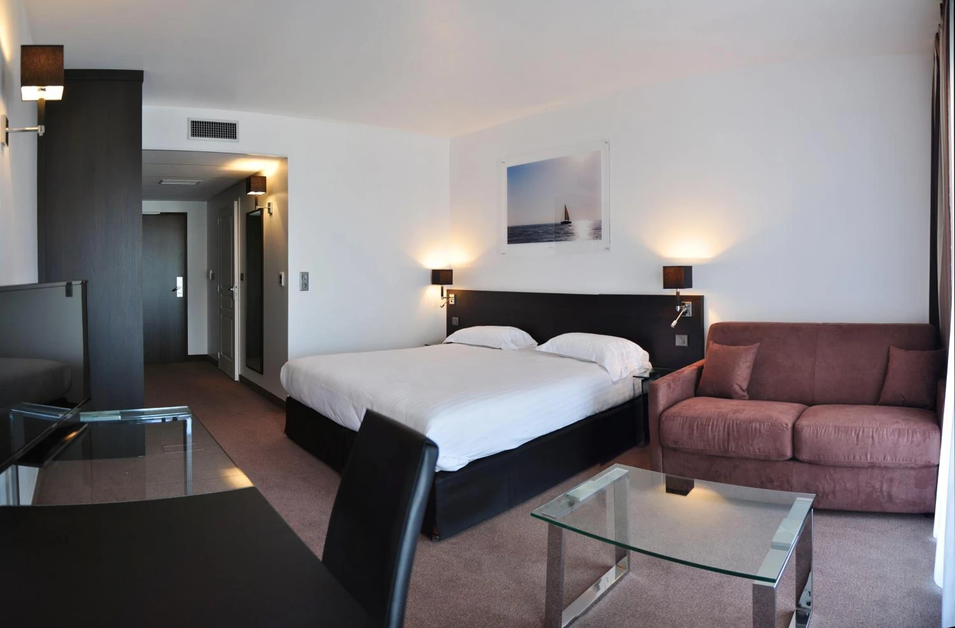 Chambre disponible pour un séminaire d'entreprise à Golden Tulip Pornic Suites - Pornic