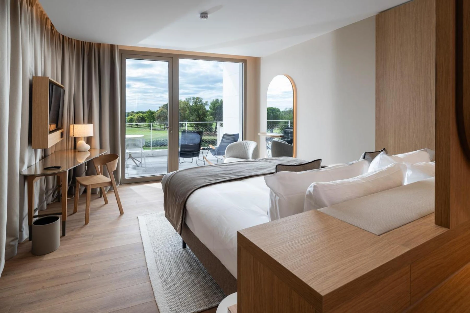 Chambre disponible pour un séminaire d'entreprise à Hôtel Horizon Resort Massane & Spa - Baillargues