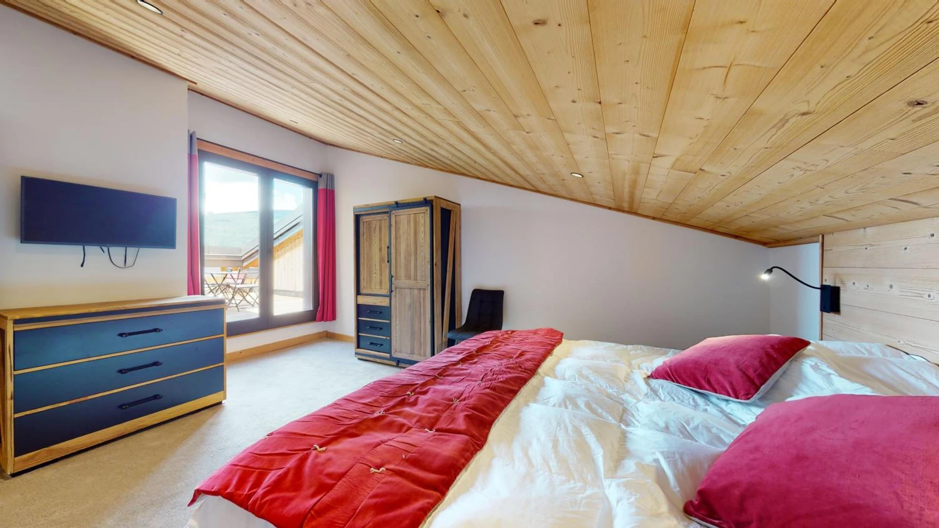 Chambre disponible pour un séminaire d'entreprise à Résidence Hôtelière Bellecôte 4 étoiles - La Plagne Tarentaise