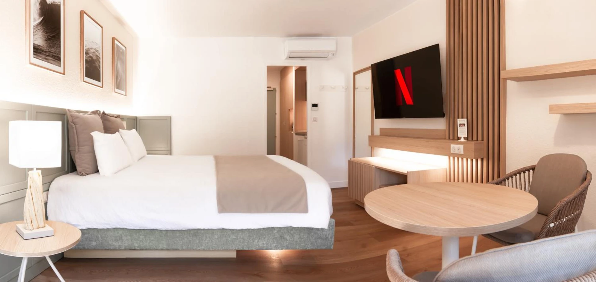 Magnifique chambre pour un séminaire d'entreprise à Résidence Hôtelière les Acanthes - Soorts-Hossegor