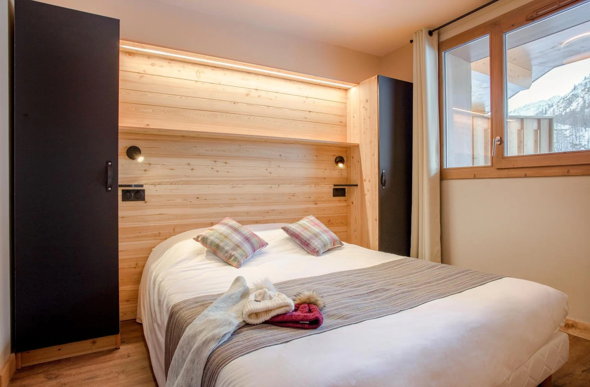 Magnifique chambre pour un séminaire d'entreprise à Résidence Club MMV L'Altaviva - Tignes