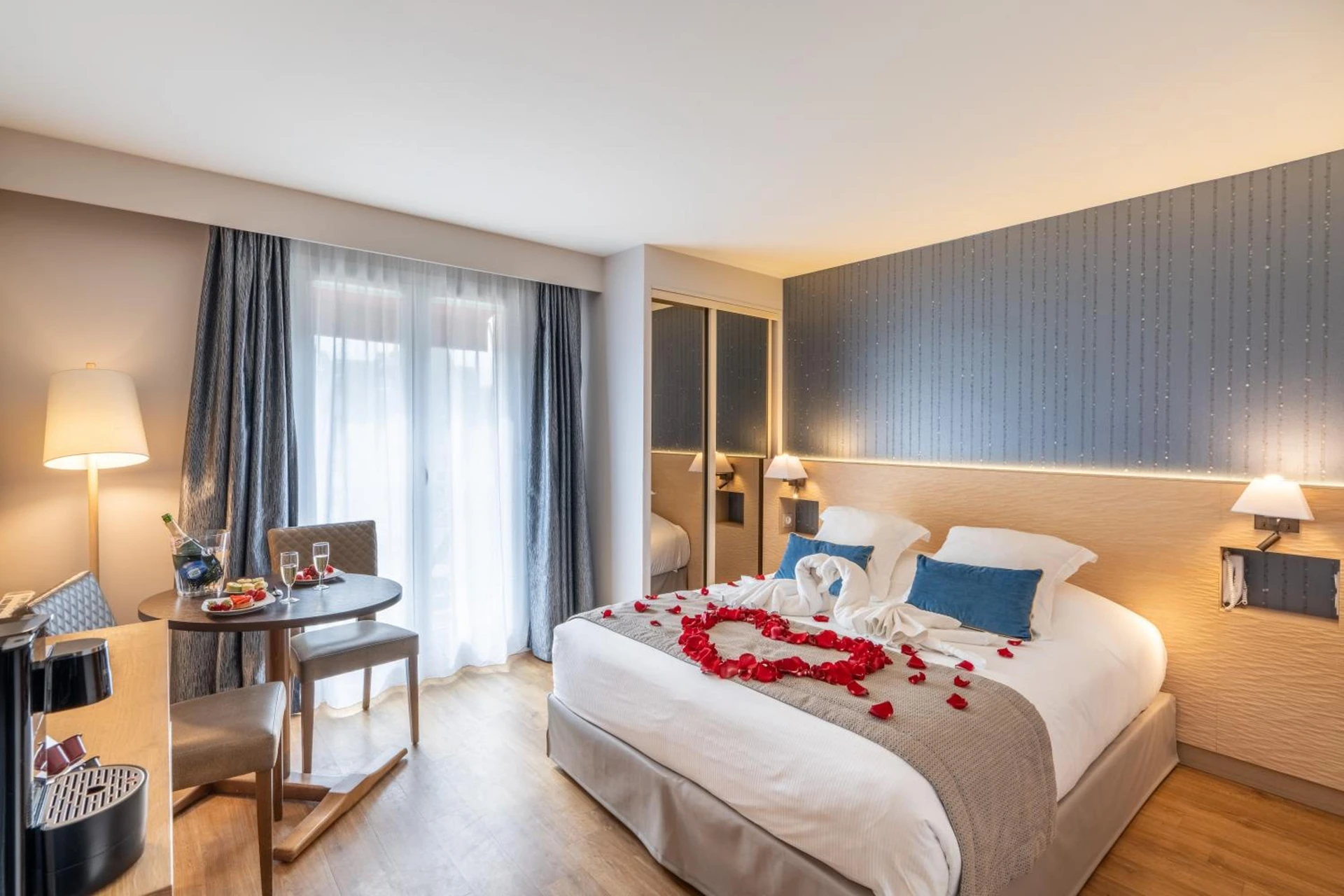 Magnifique chambre pour un séminaire d'entreprise à La Closerie SPA & Résidence Hôtel - Deauville