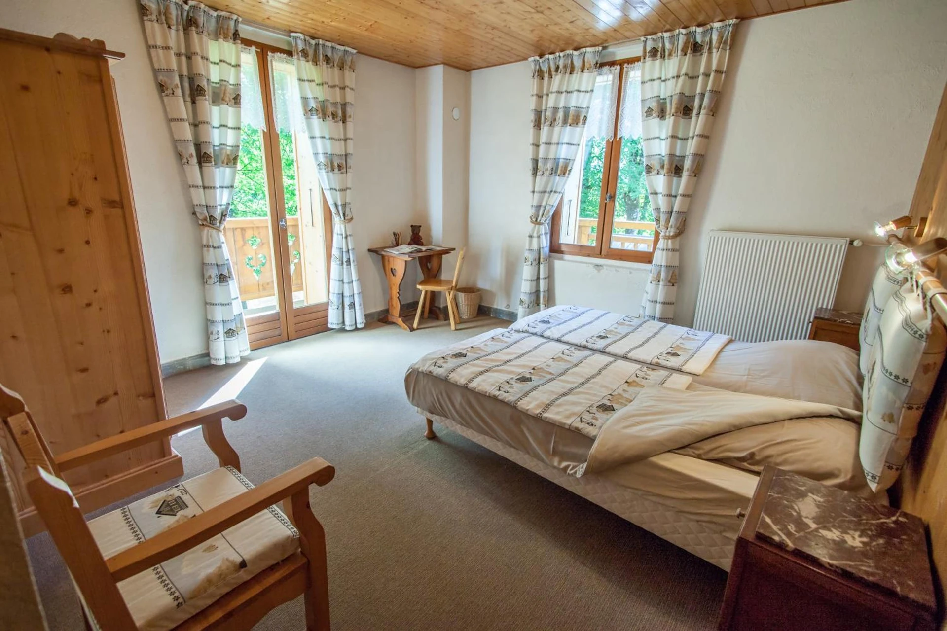 Chambre disponible pour un séminaire d'entreprise à Résidence La Cour - Samoëns