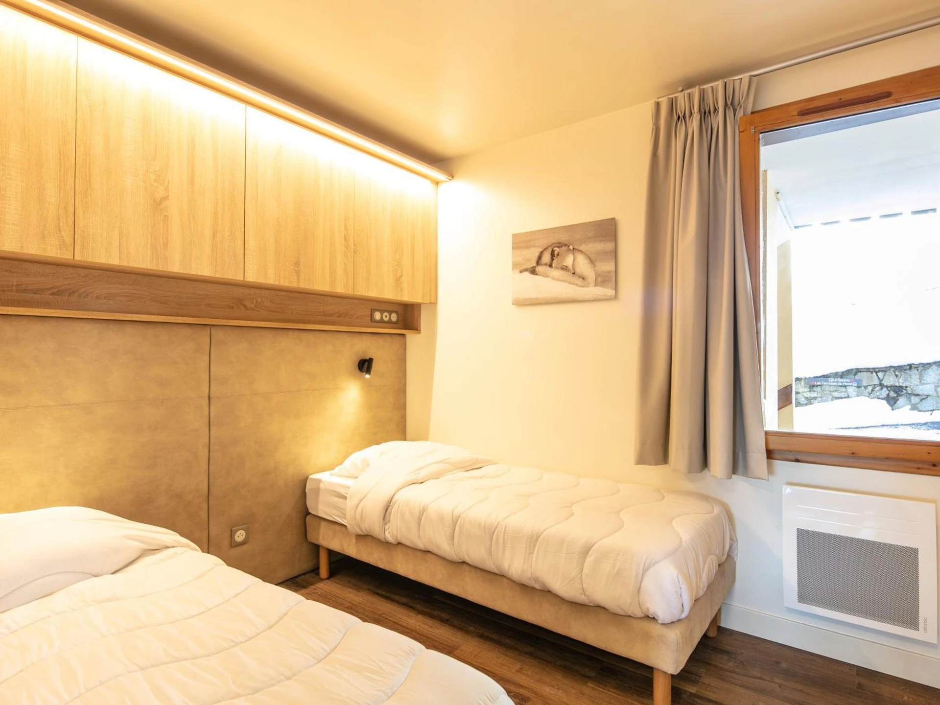 Chambre disponible pour un séminaire d'entreprise à Vacancéole - Résidence Le Beauregard - La Léchère