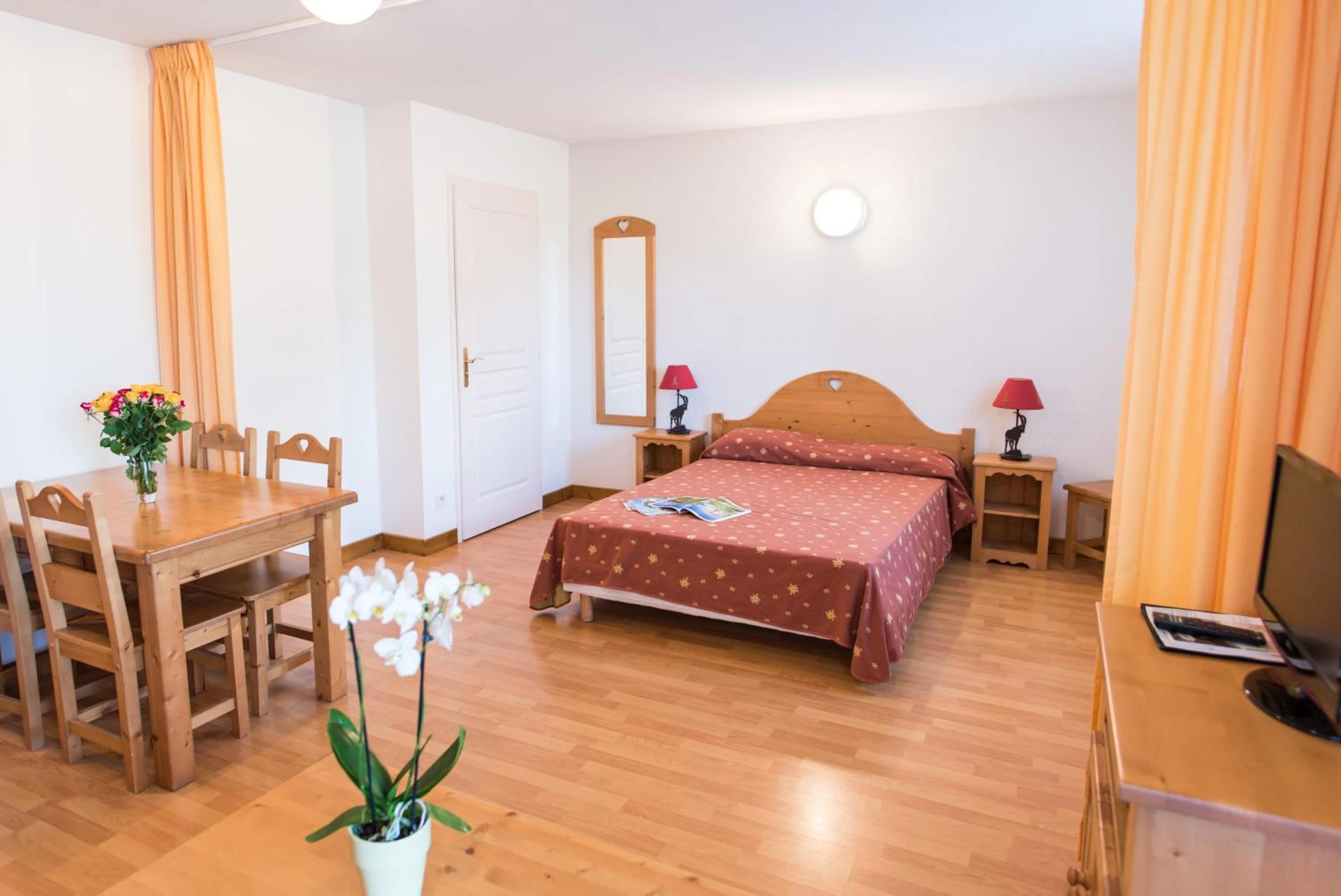 Chambre disponible pour un séminaire d'entreprise à Vacancéole - Résidence Le Birdie - Giez