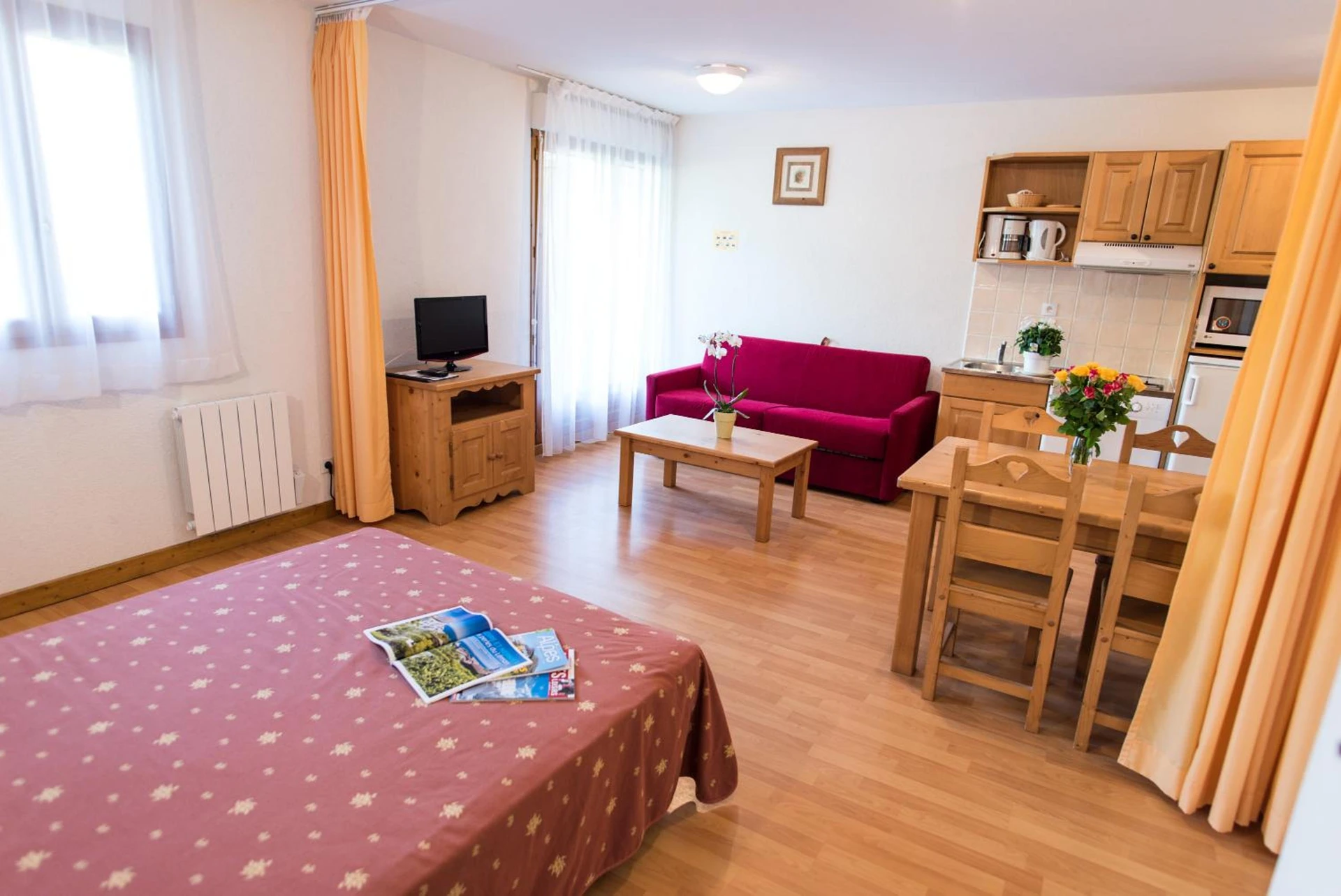 Chambre disponible pour un séminaire d'entreprise à Vacancéole - Résidence Le Birdie - Giez