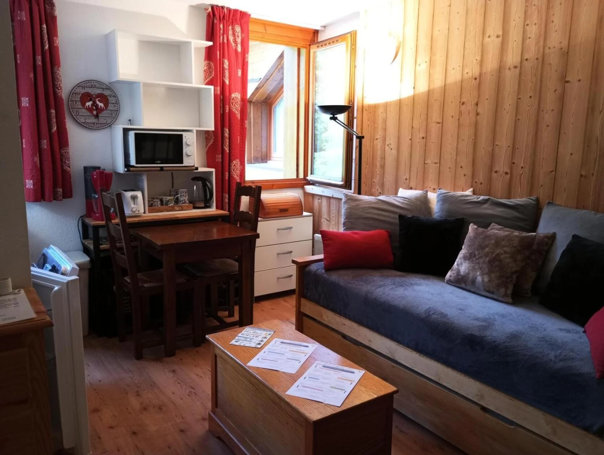 Chambre à Résidence Le Hameau De Valloire - Studio 2 personnes 3 exposé Sud-Est MAE-5994 - Organiser un séminaire d'entreprise à Valloire