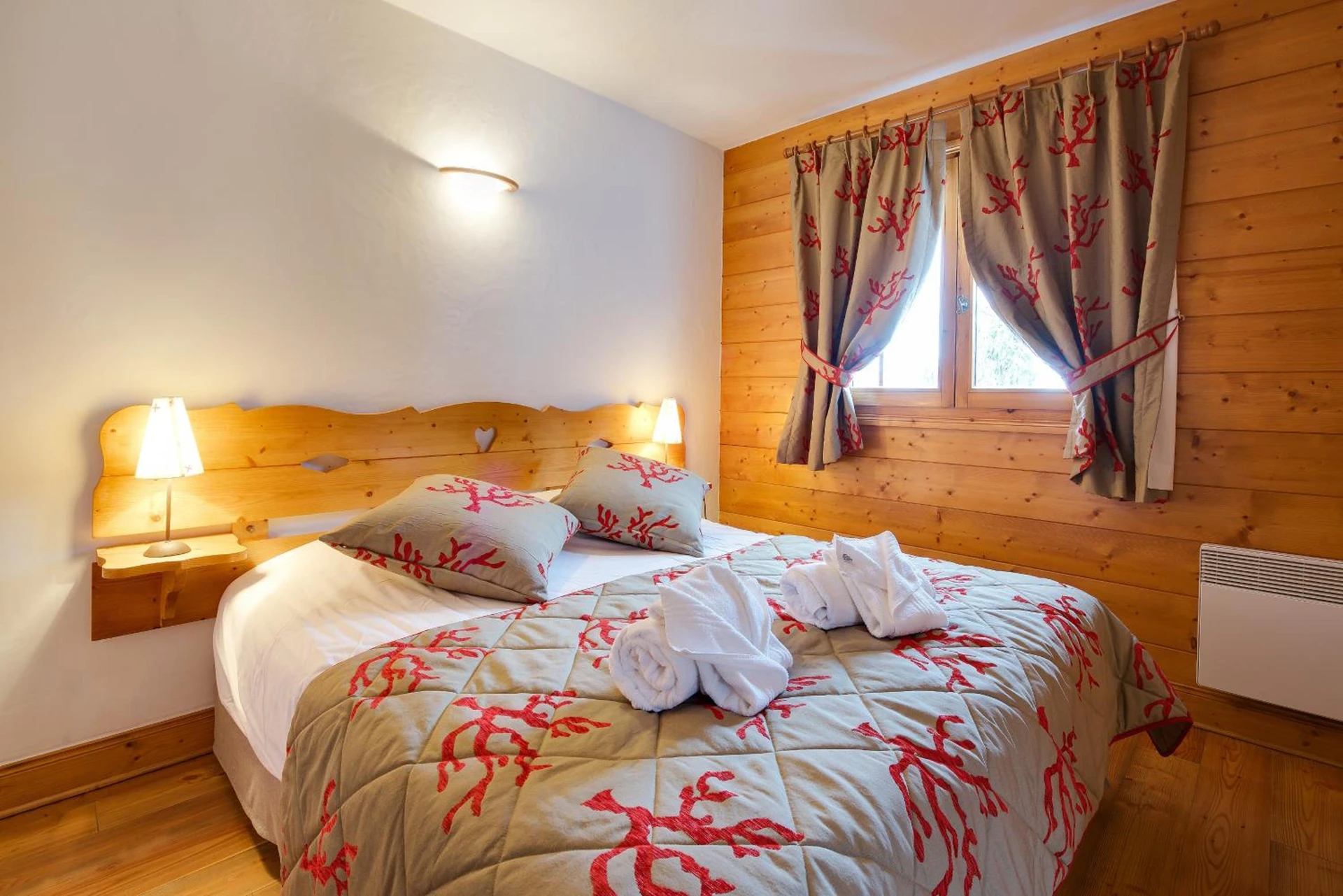 Chambre disponible pour un séminaire d'entreprise à CGH Résidences & Spas Le Hameau Du Beaufortain - Les Saisies
