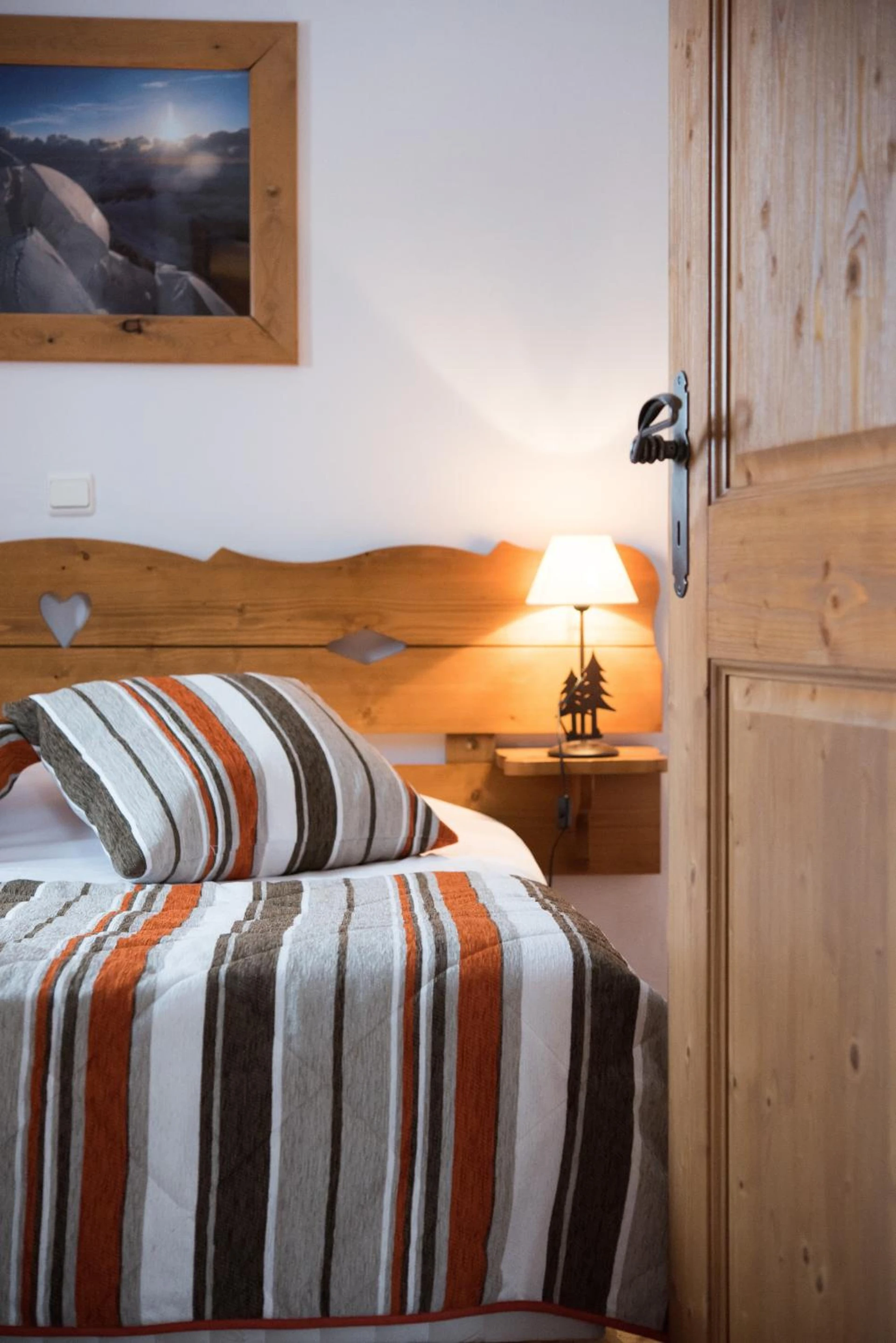 Magnifique chambre pour un séminaire d'entreprise à CGH Résidences & Spas Le Hameau Du Beaufortain - Les Saisies