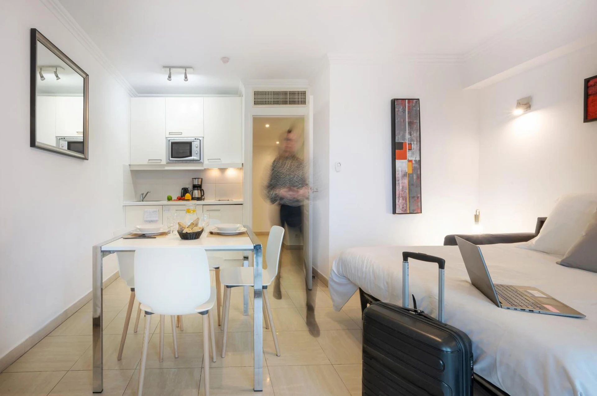 Chambre disponible pour un séminaire d'entreprise à Nemea Appart Hotel Le Lido Cagnes sur Mer - Cagnes-sur-Mer