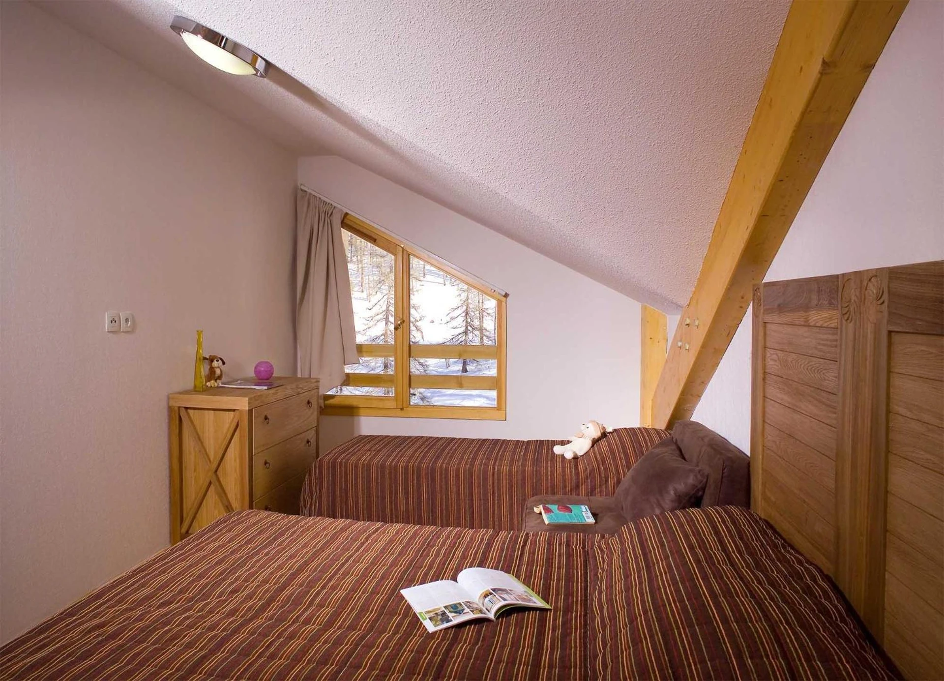 Magnifique chambre pour un séminaire d'entreprise à Madame Vacances Résidence Le Parc Des Airelles - Les Orres