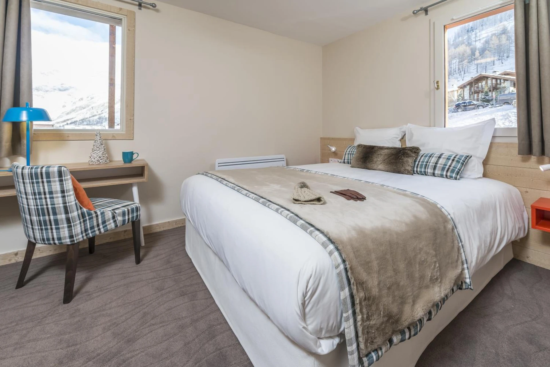 Magnifique chambre pour un séminaire d'entreprise à Les Chalets Du Jardin Alpin - Val dʼIsère