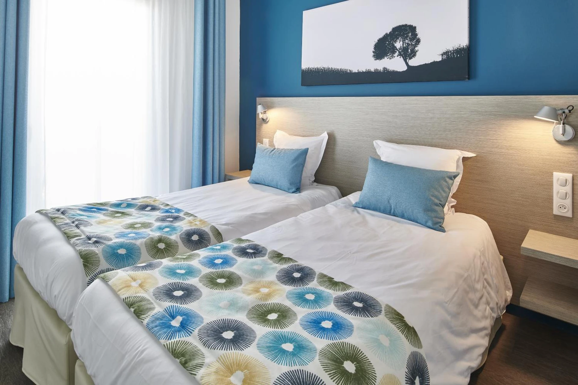 Chambre disponible pour un séminaire d'entreprise à Résidence Vacances Bleues Les Coteaux de Jonzac - Jonzac