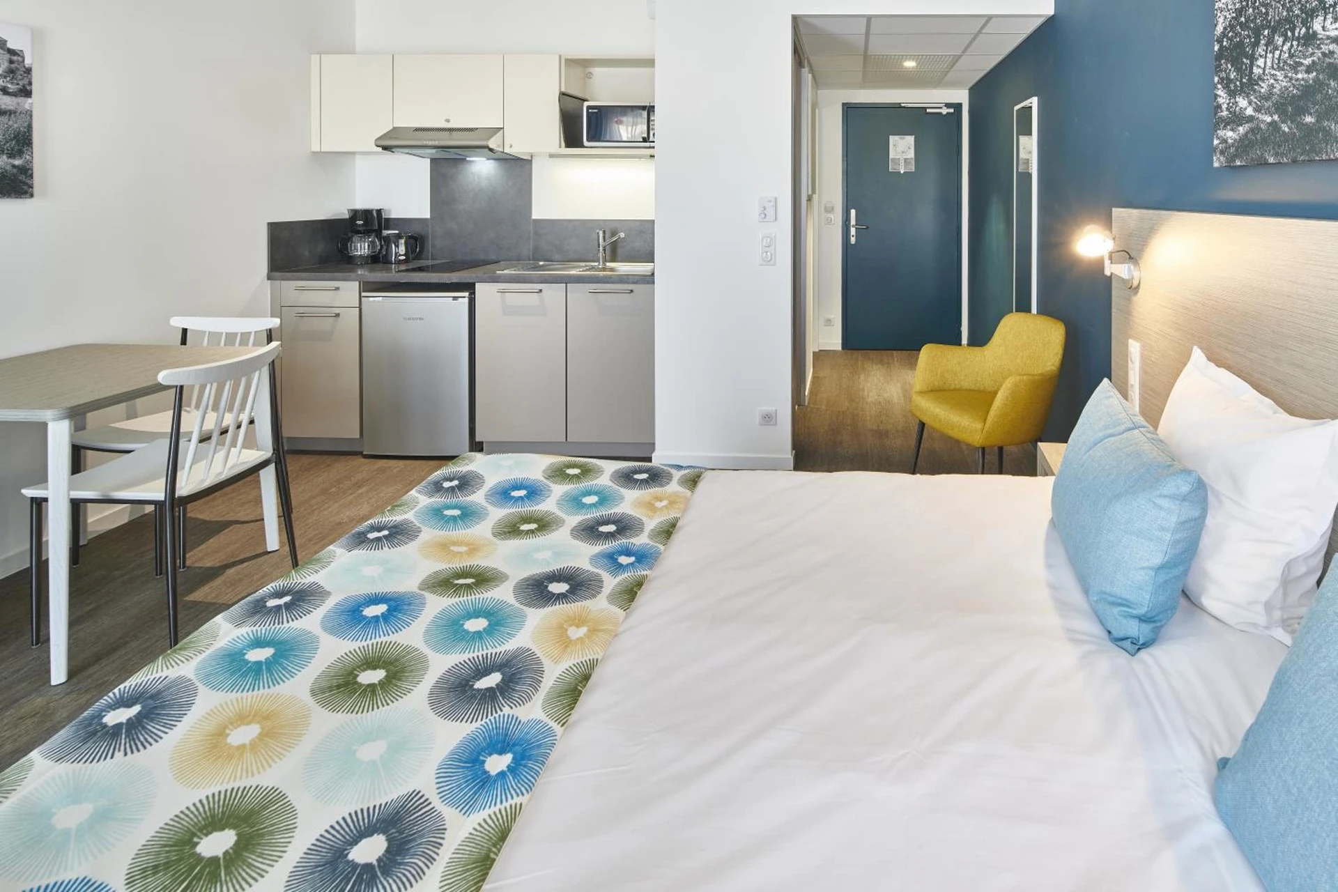 Chambre disponible pour un séminaire d'entreprise à Résidence Vacances Bleues Les Coteaux de Jonzac - Jonzac