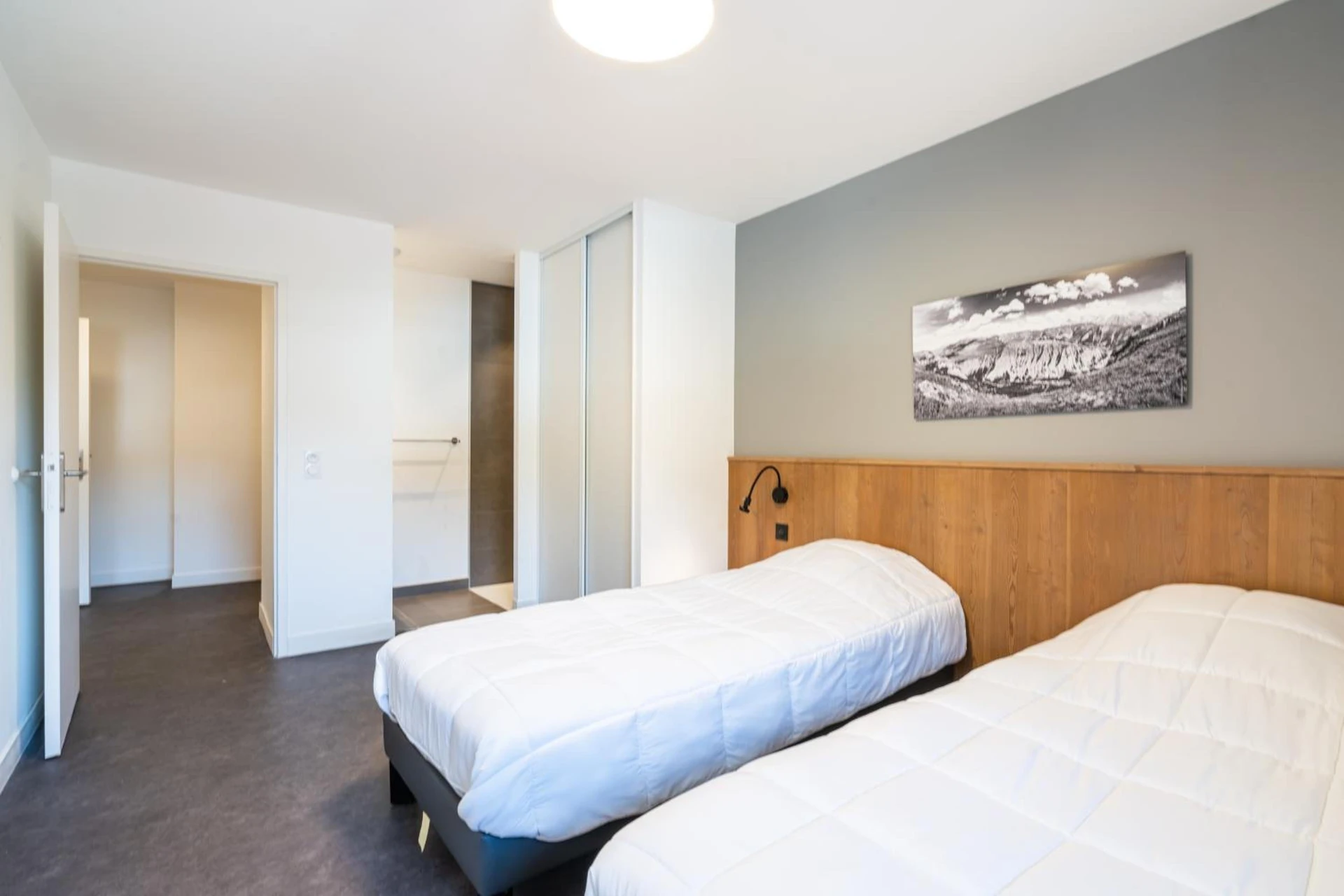 Chambre disponible pour un séminaire d'entreprise à Vacancéole - Les Ecrins d'Auris - Auris