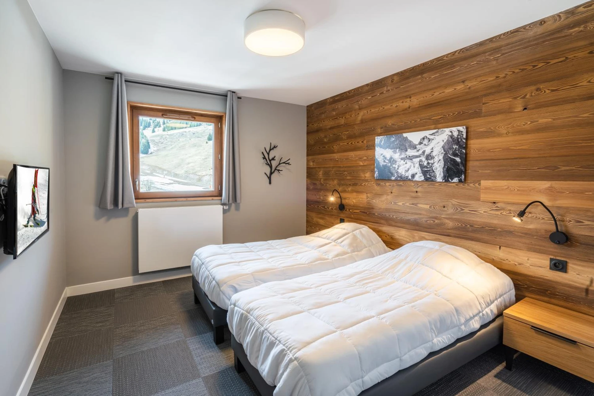 Chambre disponible pour un séminaire d'entreprise à Vacancéole - Les Ecrins d'Auris - Auris