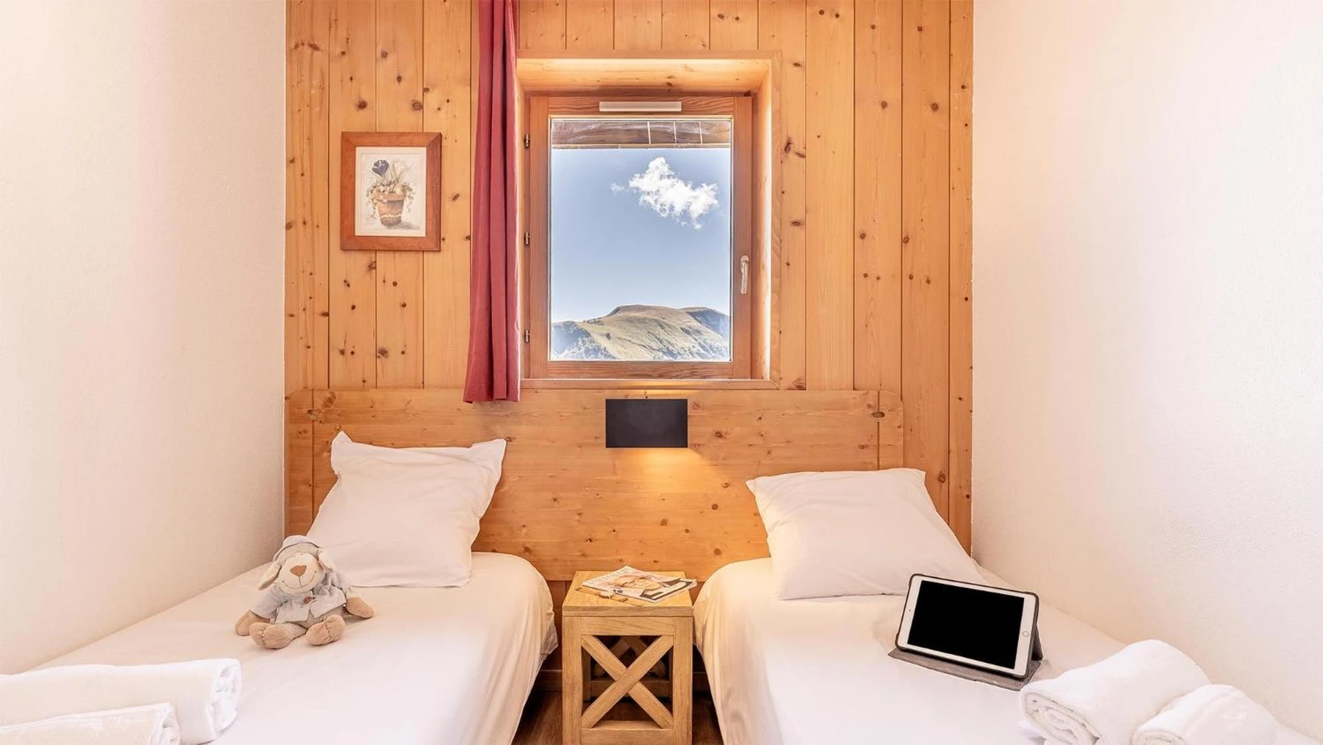 Chambre disponible pour un séminaire d'entreprise à Madame Vacances Residence Les Fermes de Saint Sorlin - Saint-Sorlin-d'Arves