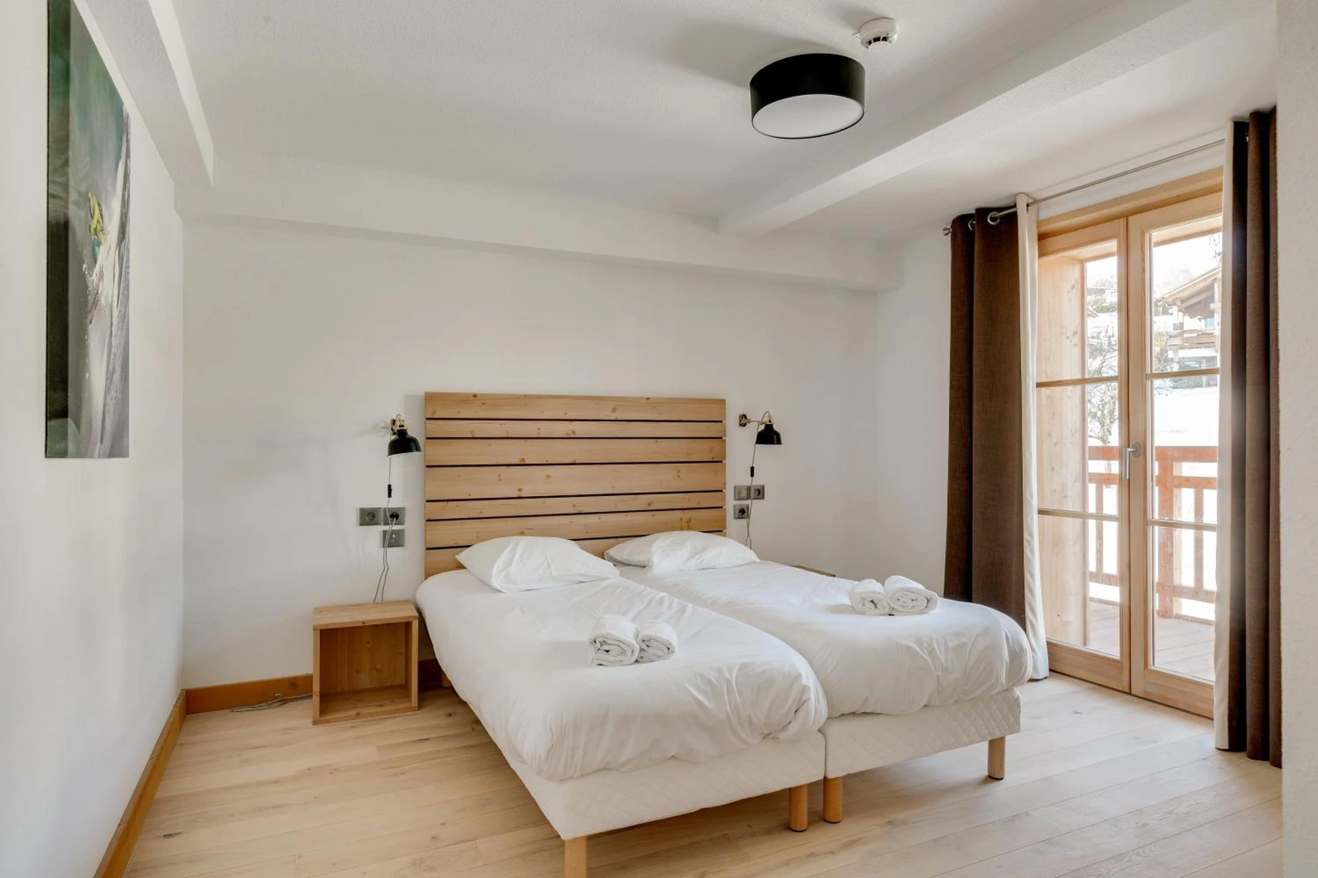 Chambre disponible pour un séminaire d'entreprise à TERRESENS - Les Fermes du Mont-Blanc - Combloux