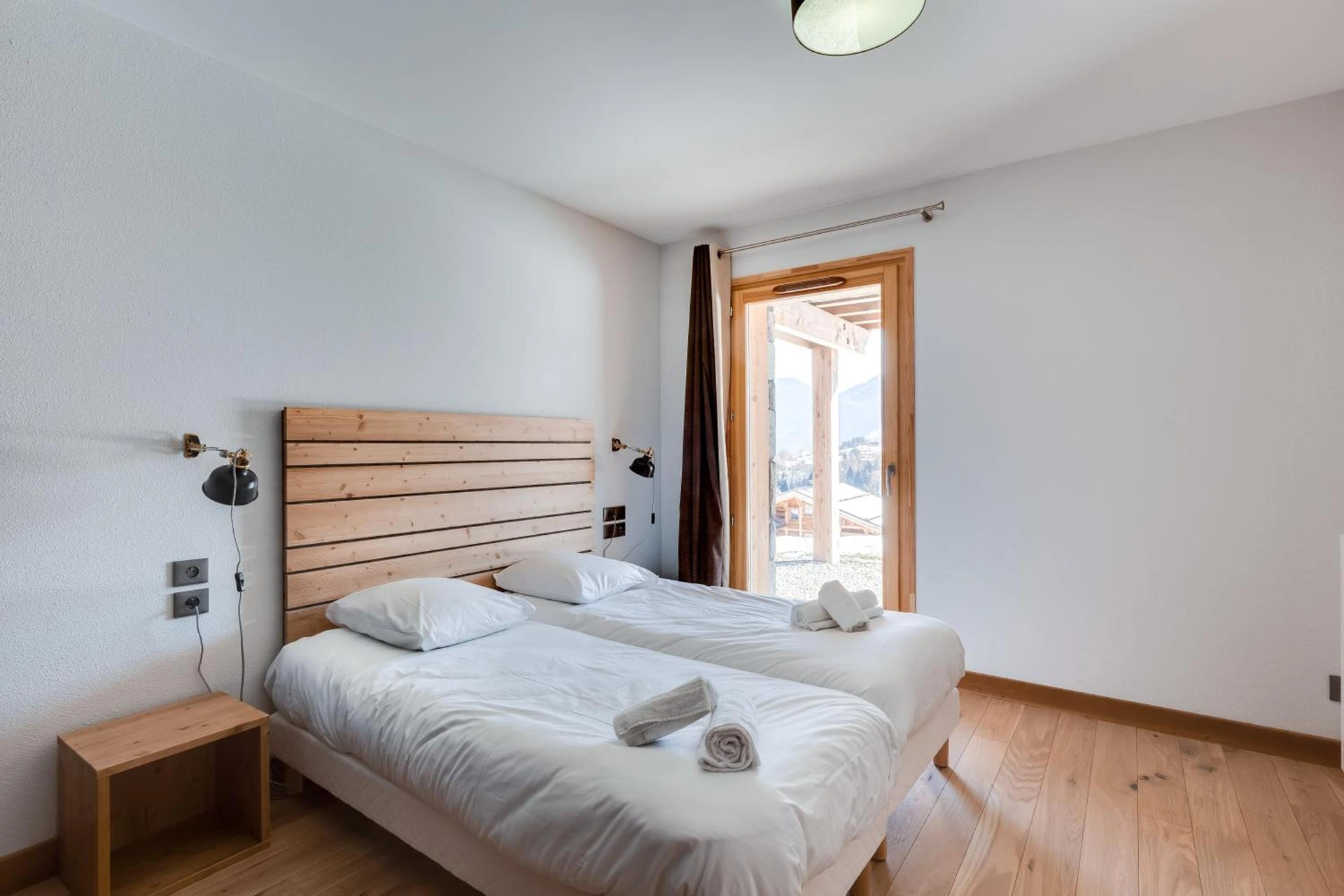 Chambre disponible pour un séminaire d'entreprise à TERRESENS - Les Fermes du Mont-Blanc - Combloux