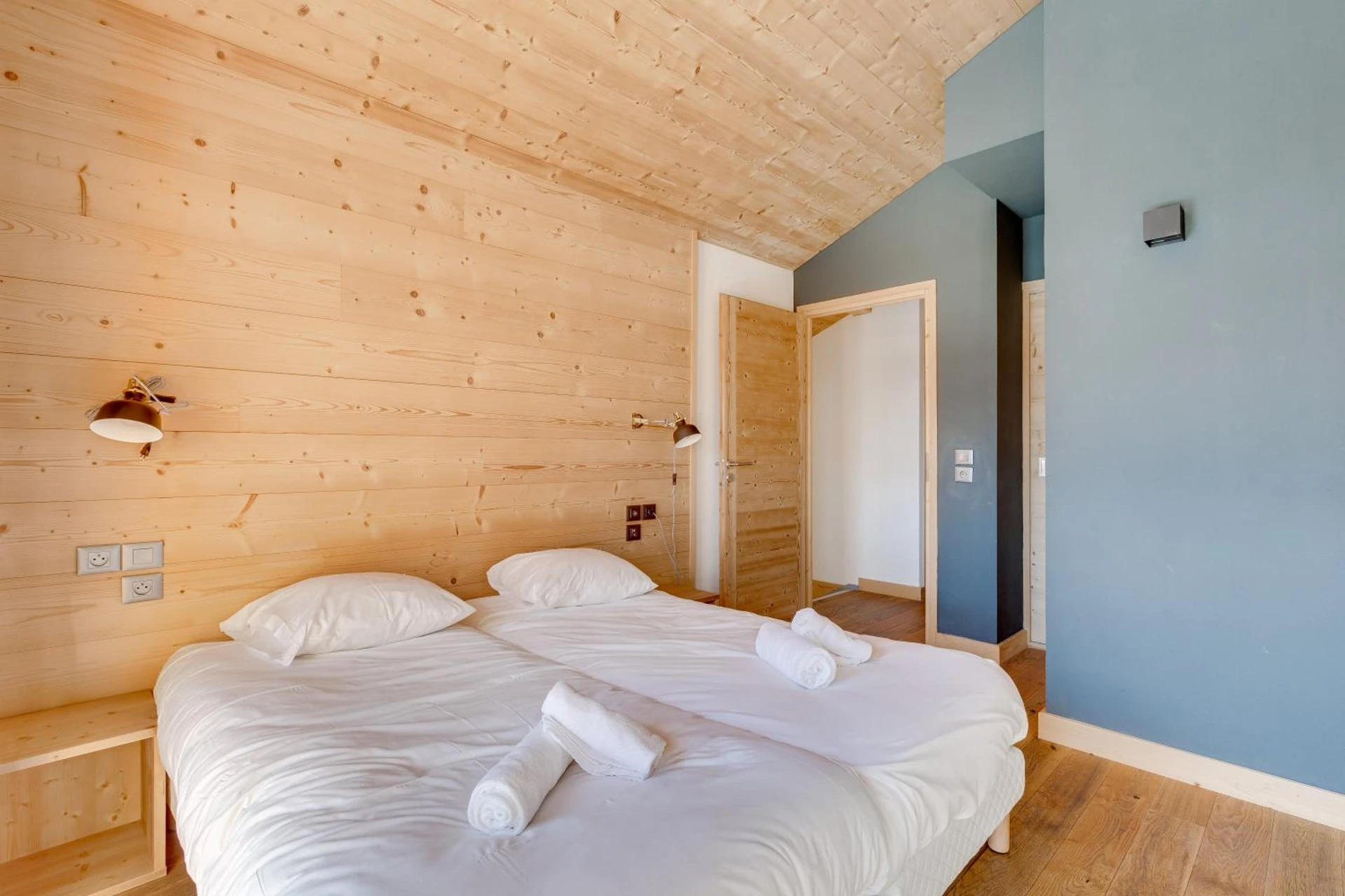 Chambre disponible pour un séminaire d'entreprise à TERRESENS - Les Fermes du Mont-Blanc - Combloux