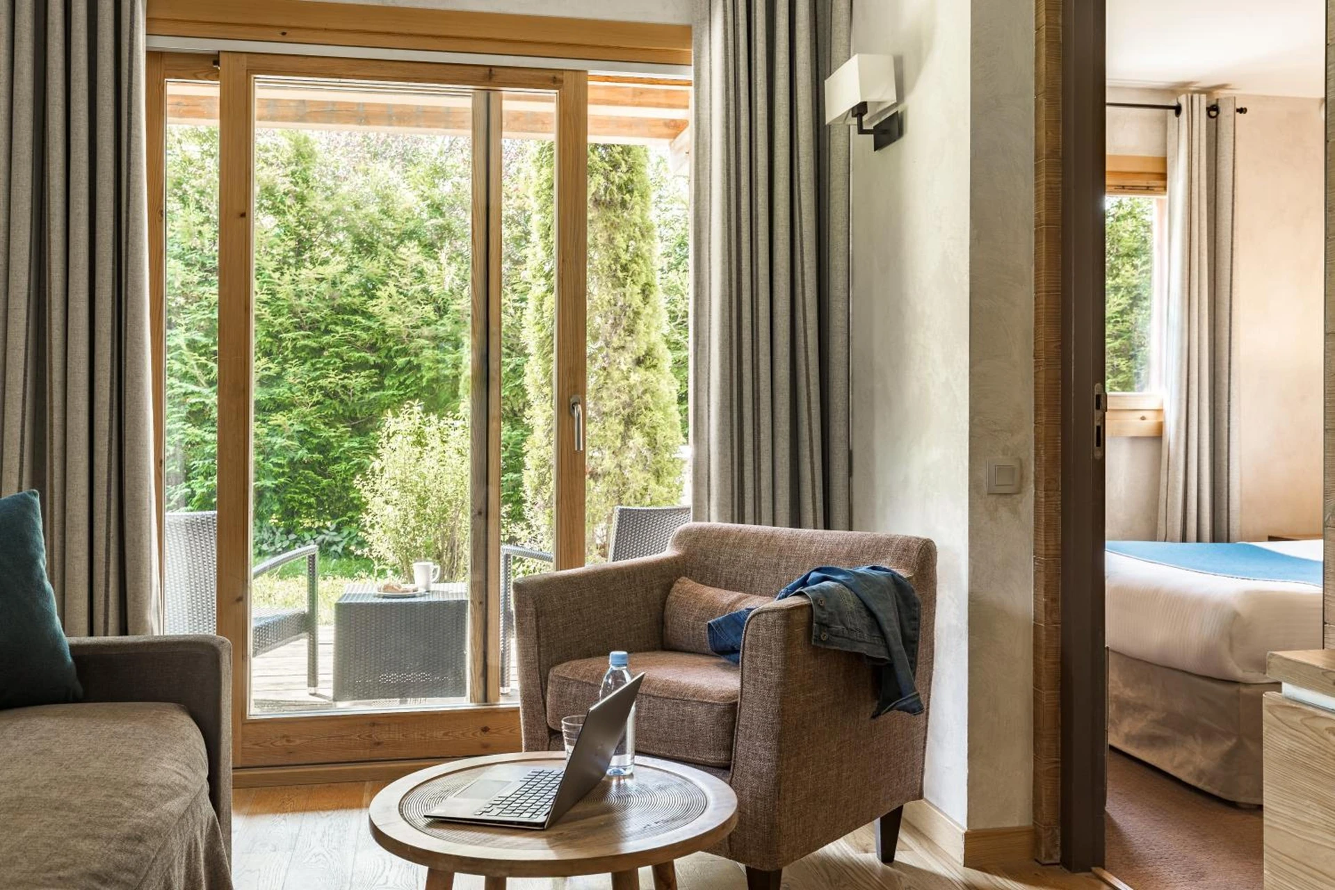 Chambre disponible pour un séminaire d'entreprise à Les Loges Blanches Megève - Megève