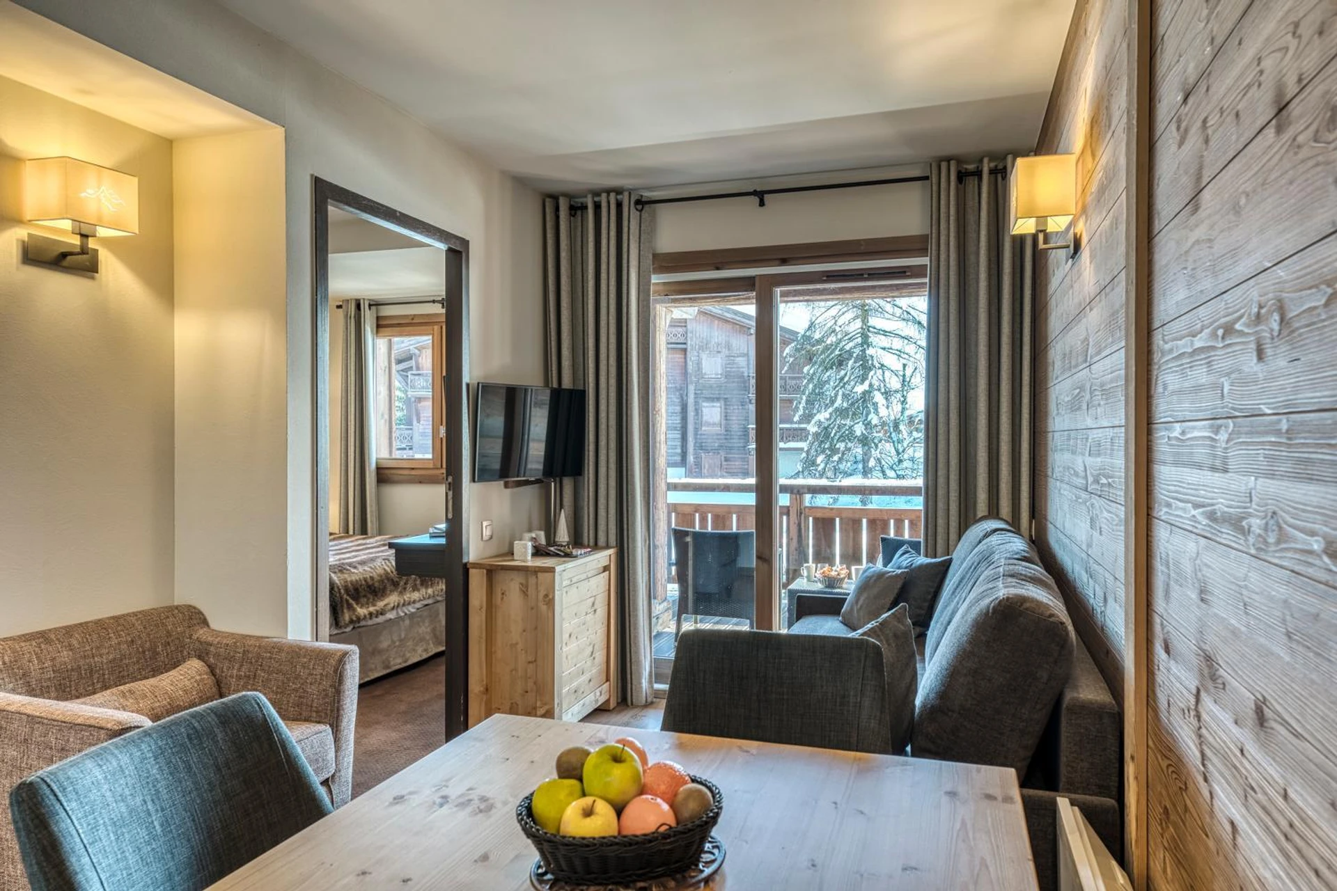 Chambre disponible pour un séminaire d'entreprise à Les Loges Blanches Megève - Megève