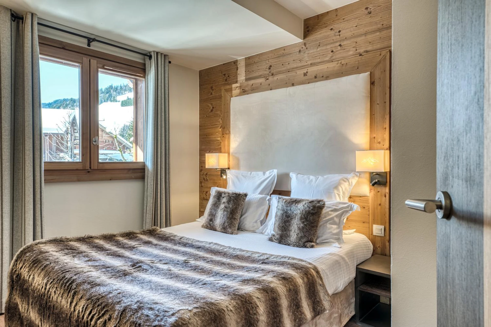 Magnifique chambre pour un séminaire d'entreprise à Les Loges Blanches Megève - Megève