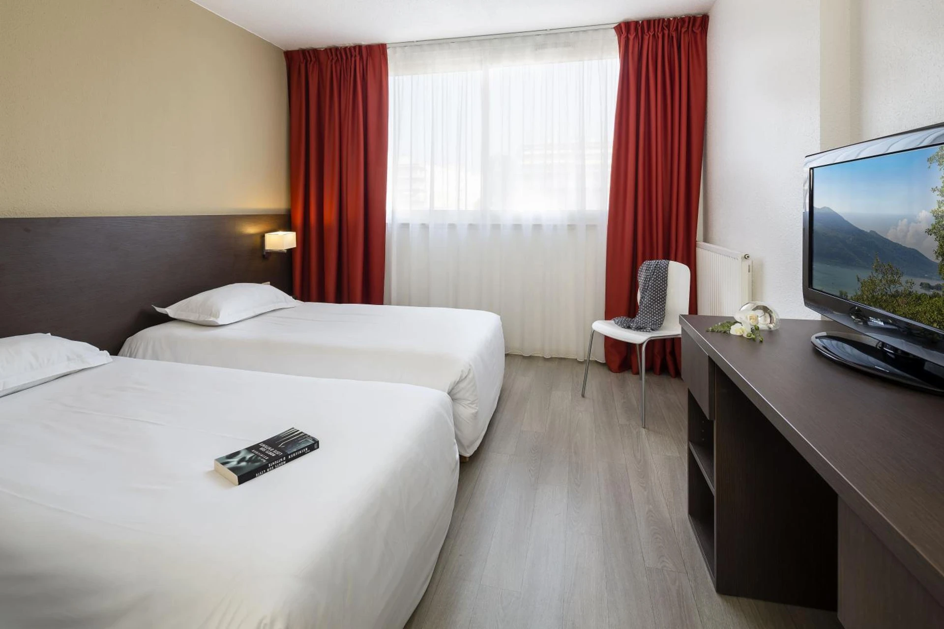 Chambre disponible pour un séminaire d'entreprise à Les Loges du Park - Aix-les-Bains