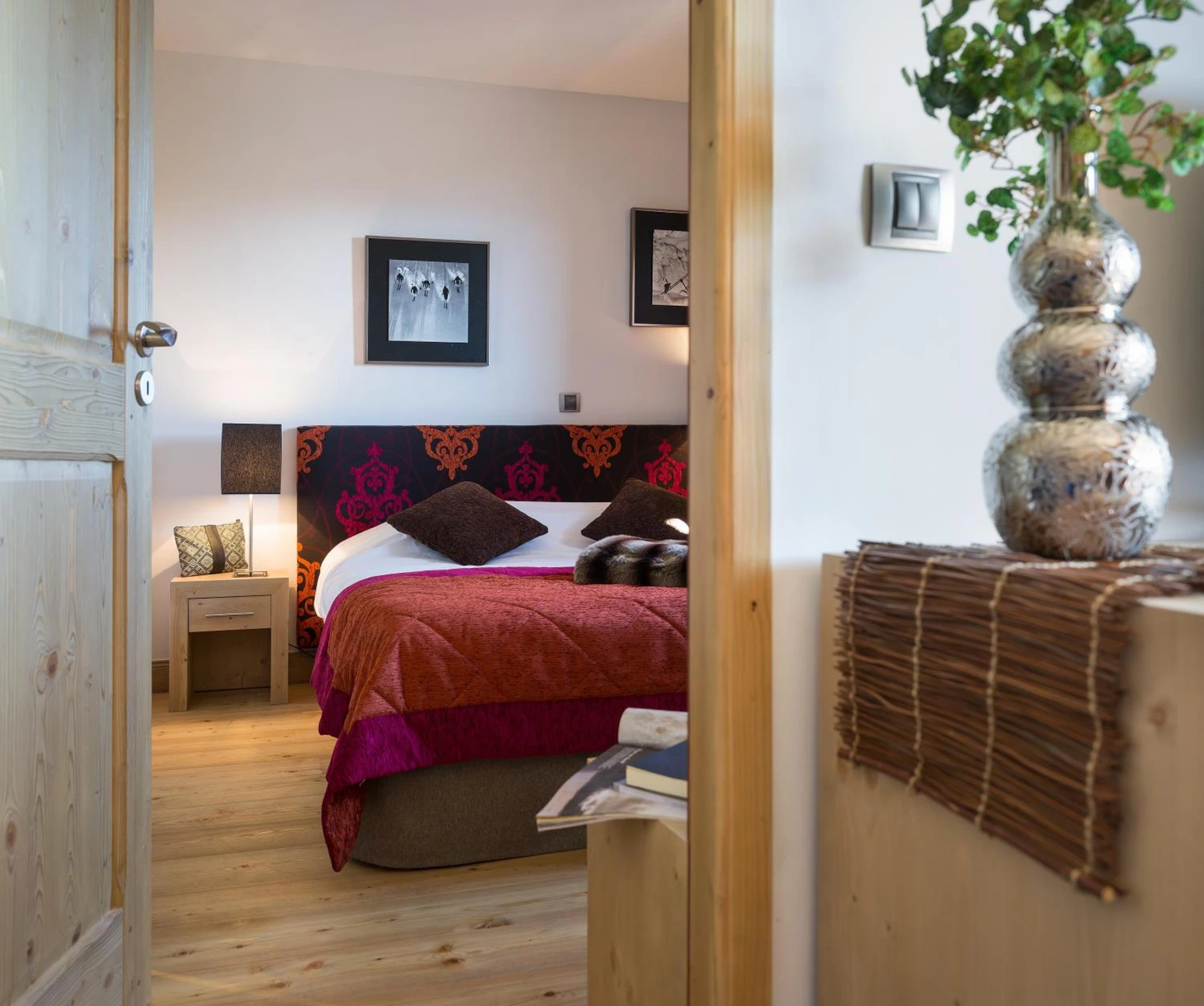 Chambre disponible pour un séminaire d'entreprise à CGH Résidences & Spas Chalet Les Marmottons - La Rosière