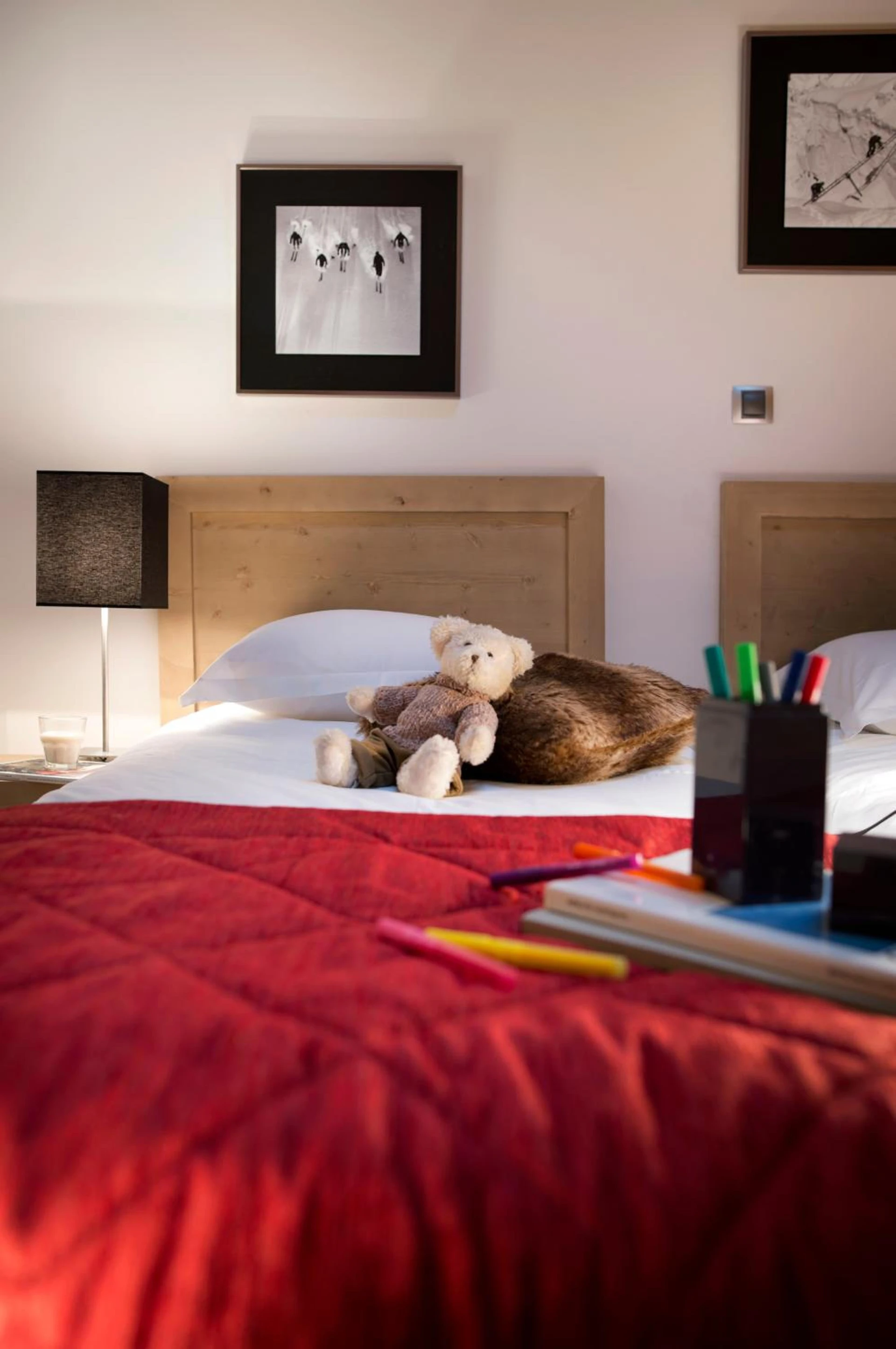 Chambre disponible pour un séminaire d'entreprise à CGH Résidences & Spas Chalet Les Marmottons - La Rosière