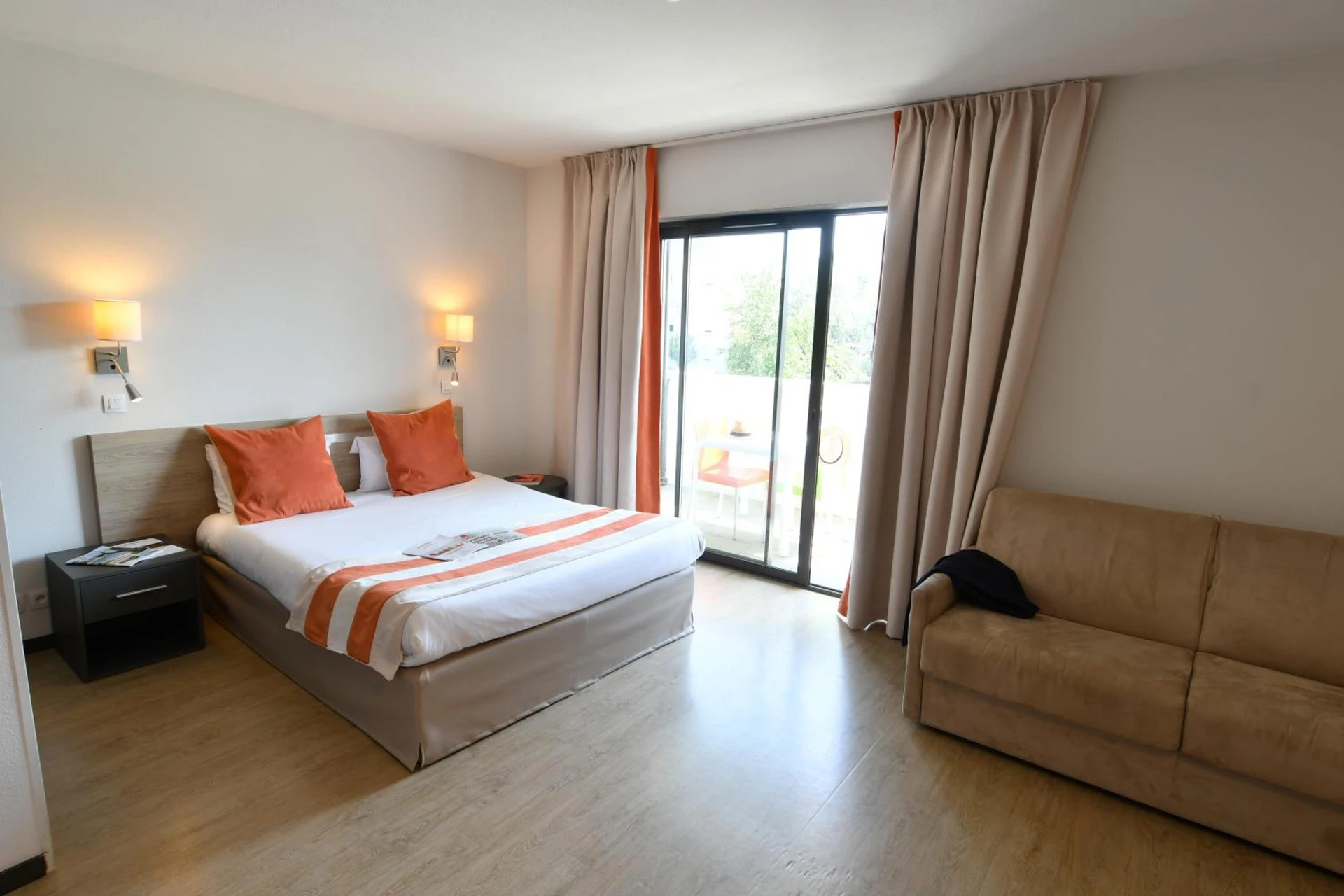 Chambre disponible pour un séminaire d'entreprise à Appart-Hôtel Mer & Golf City Bordeaux - Bruges - Bruges