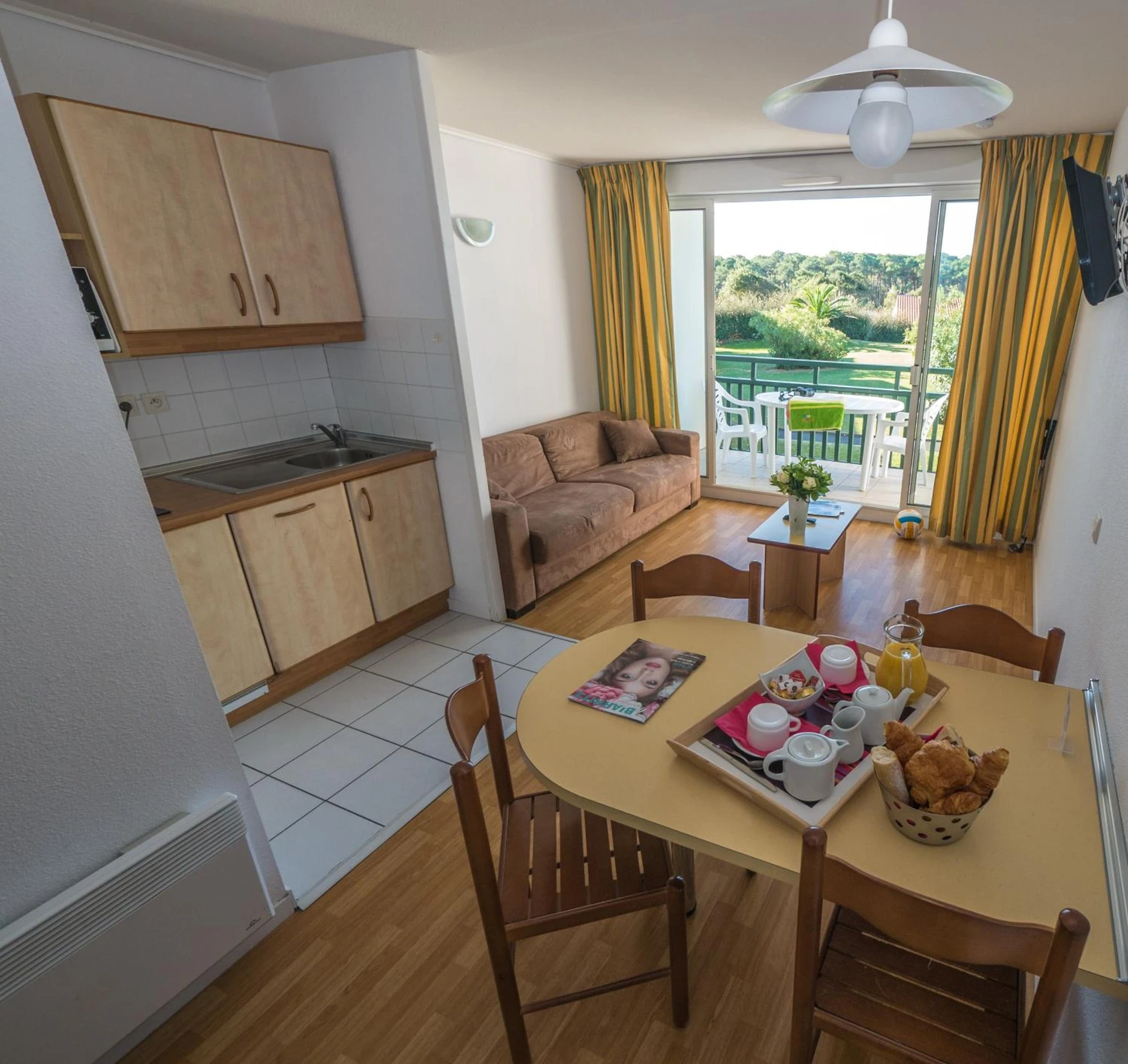 Chambre disponible pour un séminaire d'entreprise à Résidence Mer & Golf Ilbarritz - Bidart