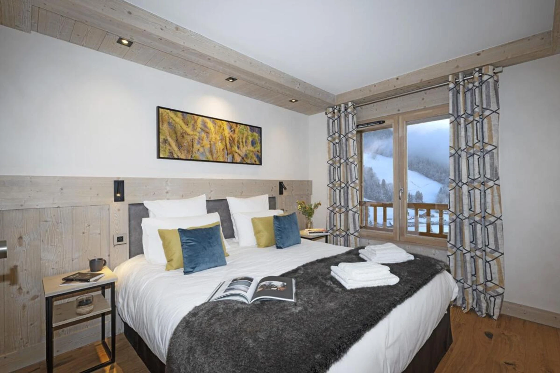 Chambre disponible pour un séminaire d'entreprise à MGM Hôtels & Résidences - Résidence Chalets de Joy - Le Grand-Bornand