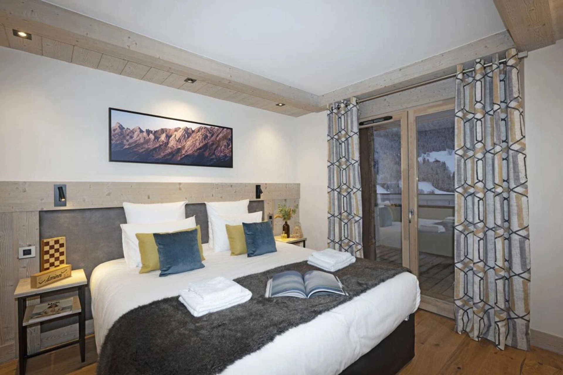 Chambre disponible pour un séminaire d'entreprise à MGM Hôtels & Résidences - Résidence Chalets de Joy - Le Grand-Bornand