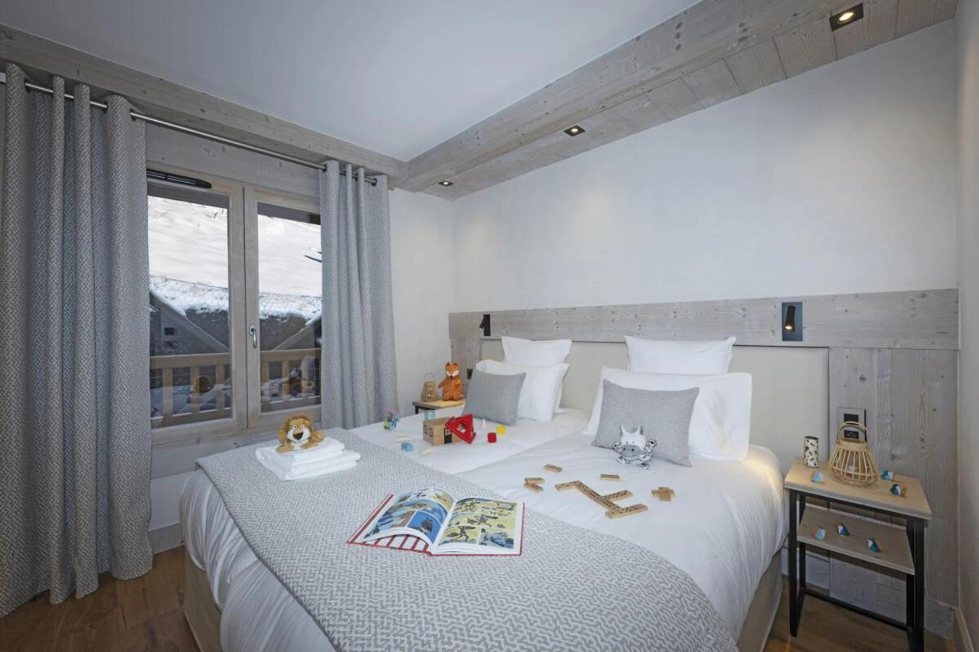 Chambre disponible pour un séminaire d'entreprise à MGM Hôtels & Résidences - Résidence Chalets de Joy - Le Grand-Bornand