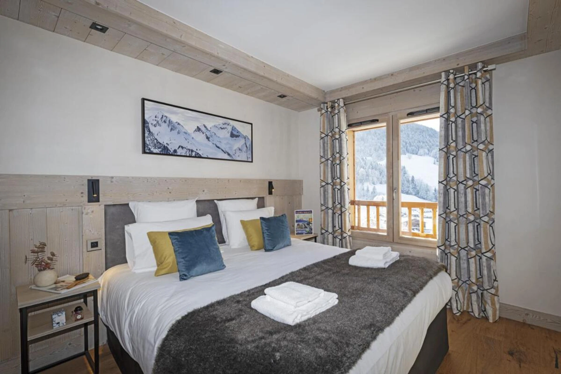 Chambre disponible pour un séminaire d'entreprise à MGM Hôtels & Résidences - Résidence Chalets de Joy - Le Grand-Bornand