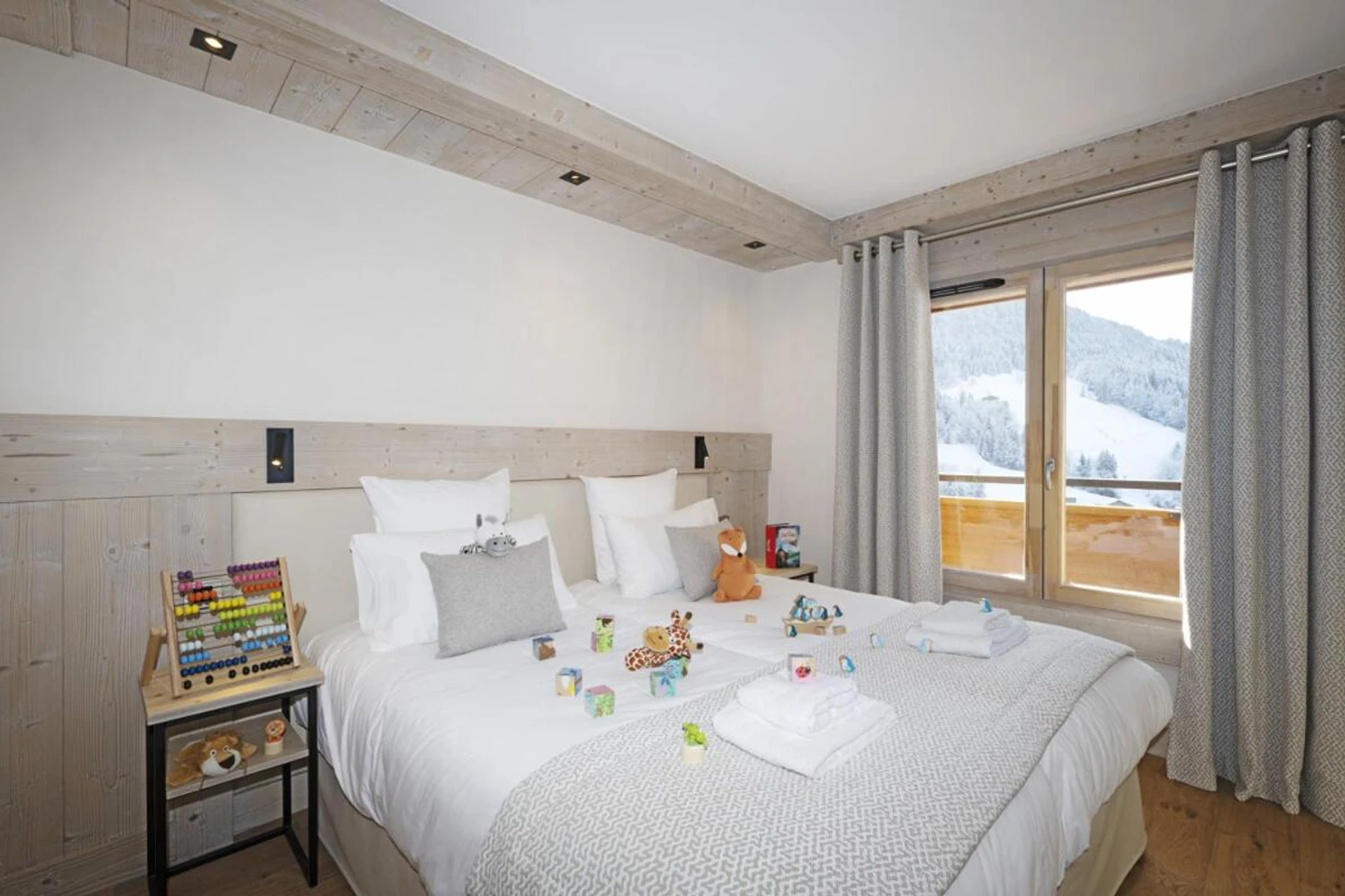 Magnifique chambre pour un séminaire d'entreprise à MGM Hôtels & Résidences - Résidence Chalets de Joy - Le Grand-Bornand
