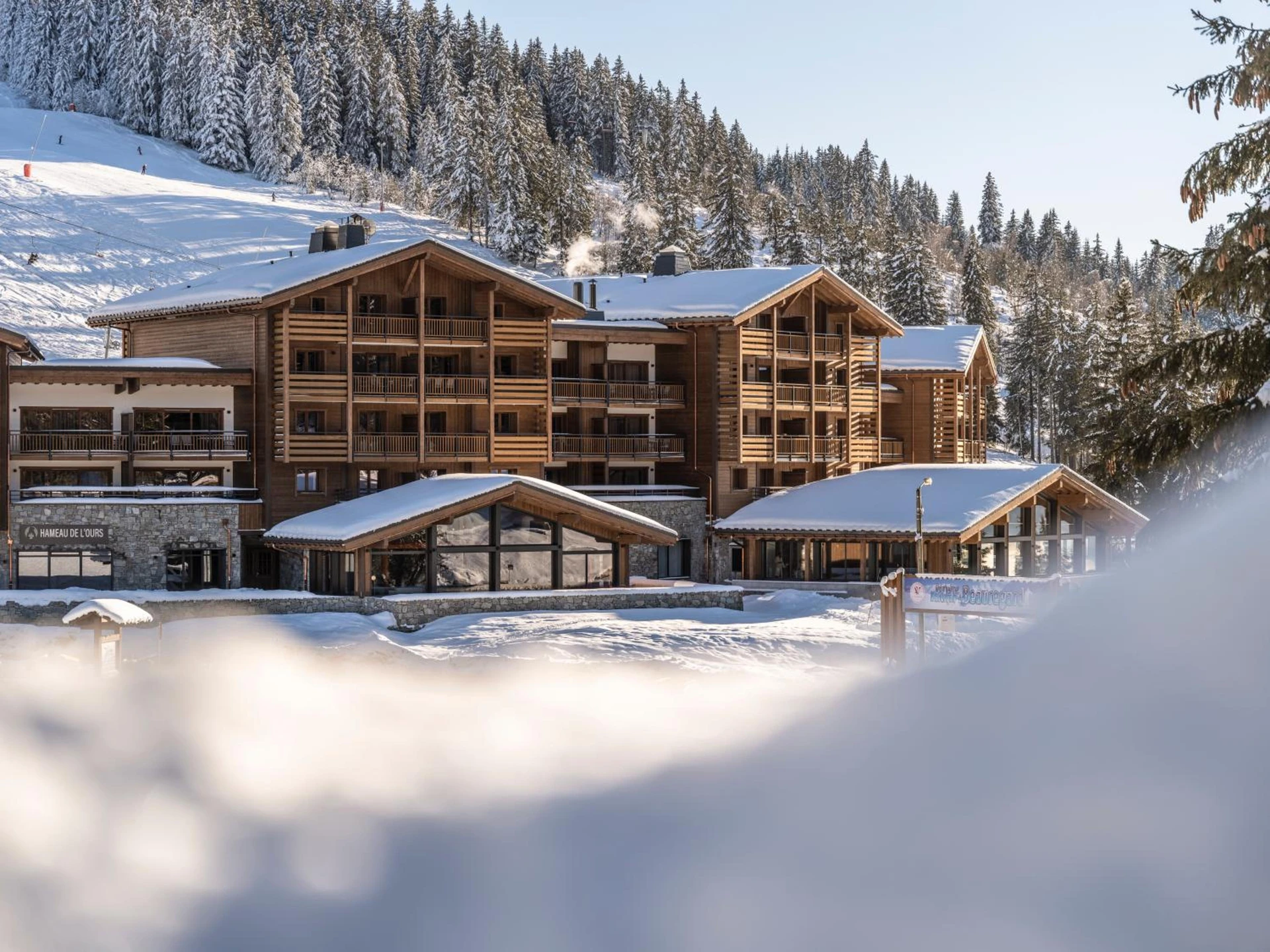 Chambre à MGM Hôtels & Résidences - Résidence Le Hameau de l'Ours - Organiser un séminaire d'entreprise à Manigod