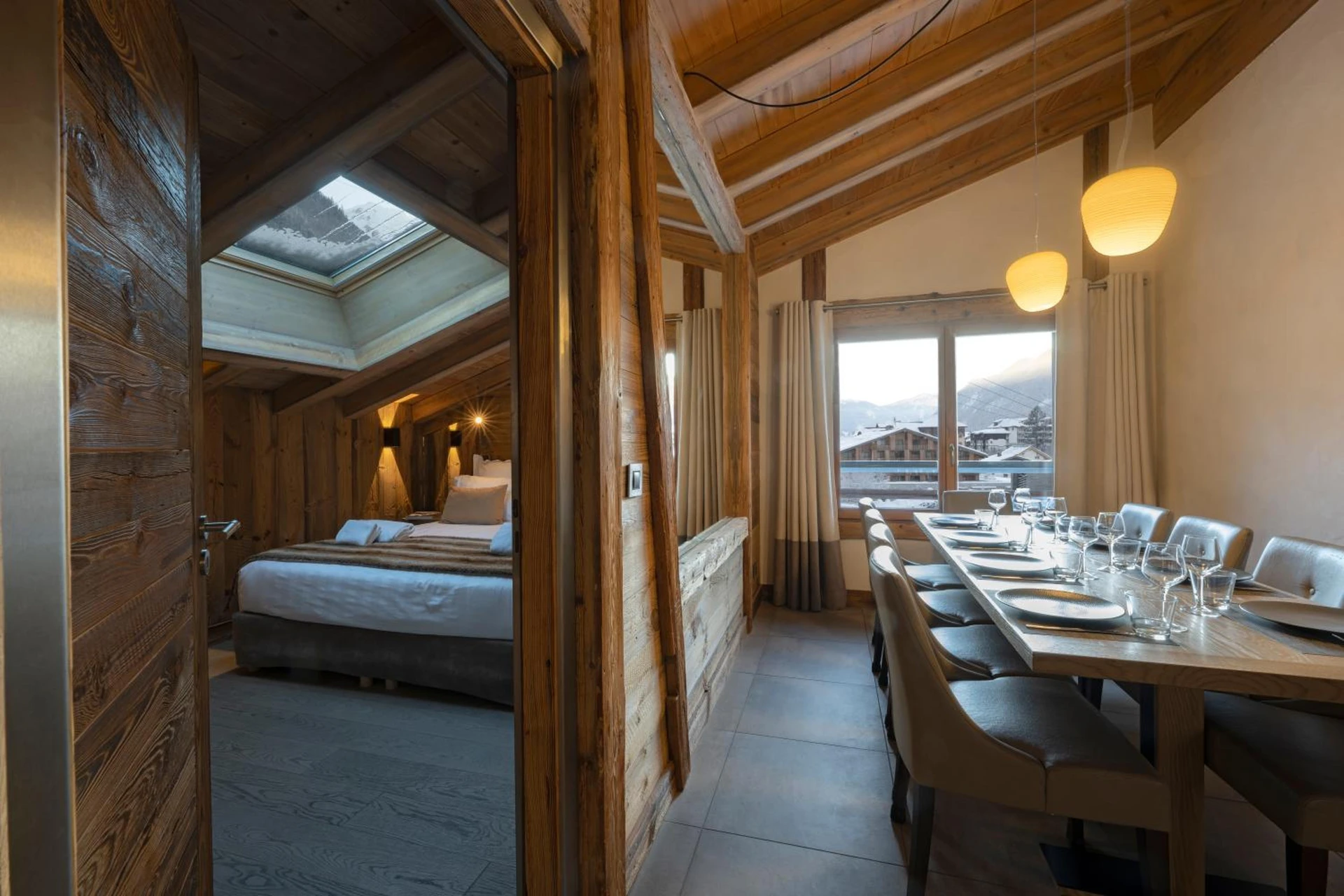 Chambre disponible pour un séminaire d'entreprise à MGM Hôtels & Résidences - Résidence Le Cristal de Jade - Chamonix-Mont-Blanc