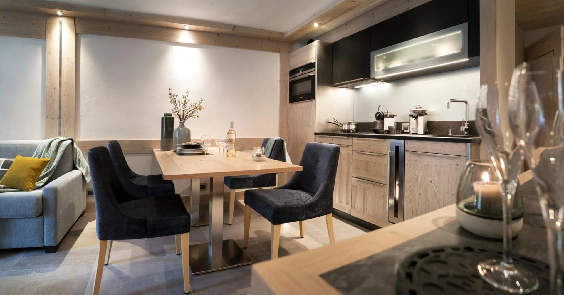 Lieu convivial pour un séminaire d'entreprise à MGM Hôtels & Résidences - Résidence Le Roc Des Tours - Le Grand-Bornand - En savoir plus 