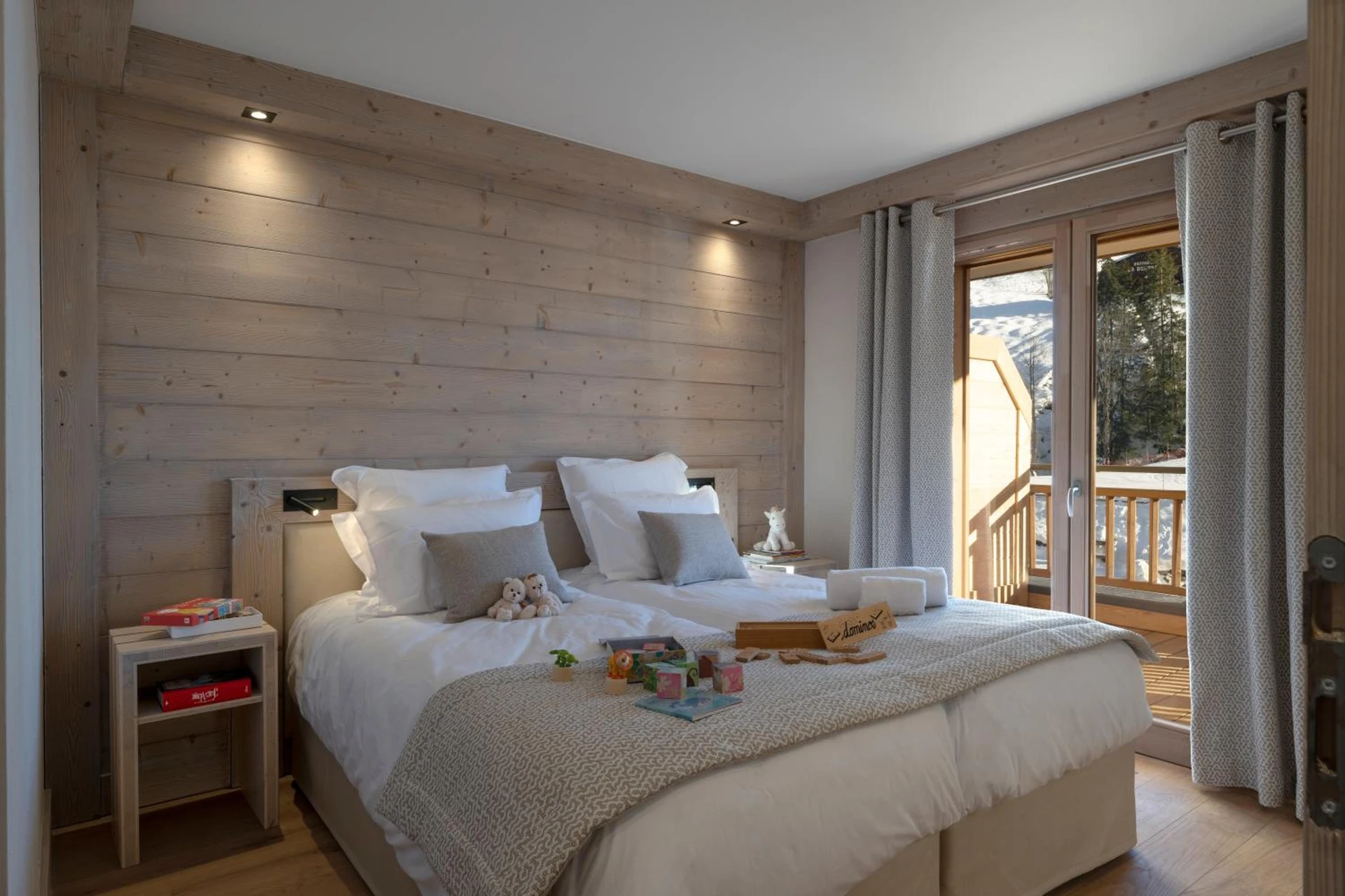 Chambre disponible pour un séminaire d'entreprise à MGM Hôtels & Résidences - Résidence Le Roc Des Tours - Le Grand-Bornand
