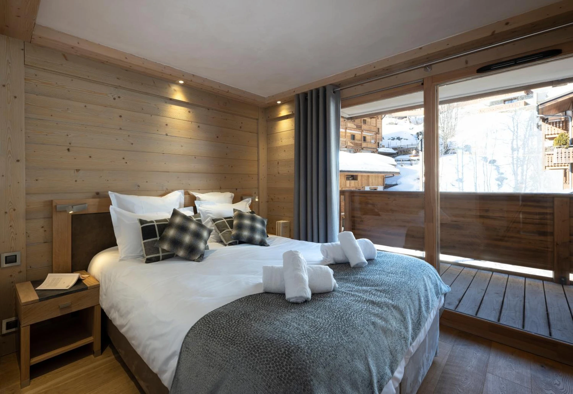 Chambre disponible pour un séminaire d'entreprise à MGM Hôtels & Résidences - Résidence Le Roc Des Tours - Le Grand-Bornand