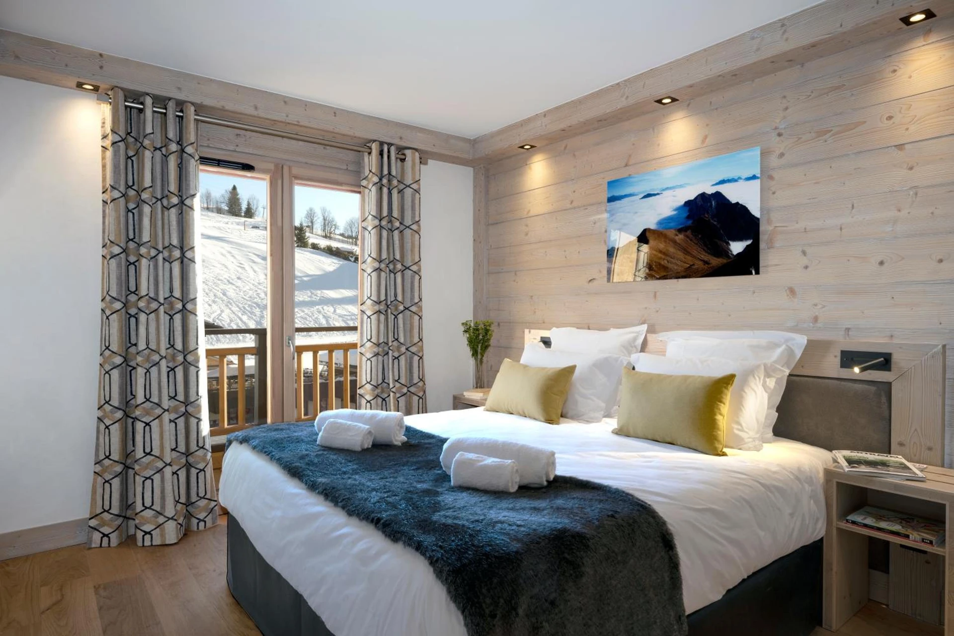 Chambre disponible pour un séminaire d'entreprise à MGM Hôtels & Résidences - Résidence Le Roc Des Tours - Le Grand-Bornand